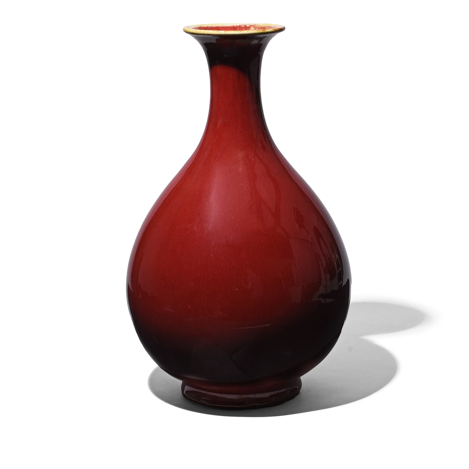 Sang De Boeuf Porcelain Yuhuchunping Vase