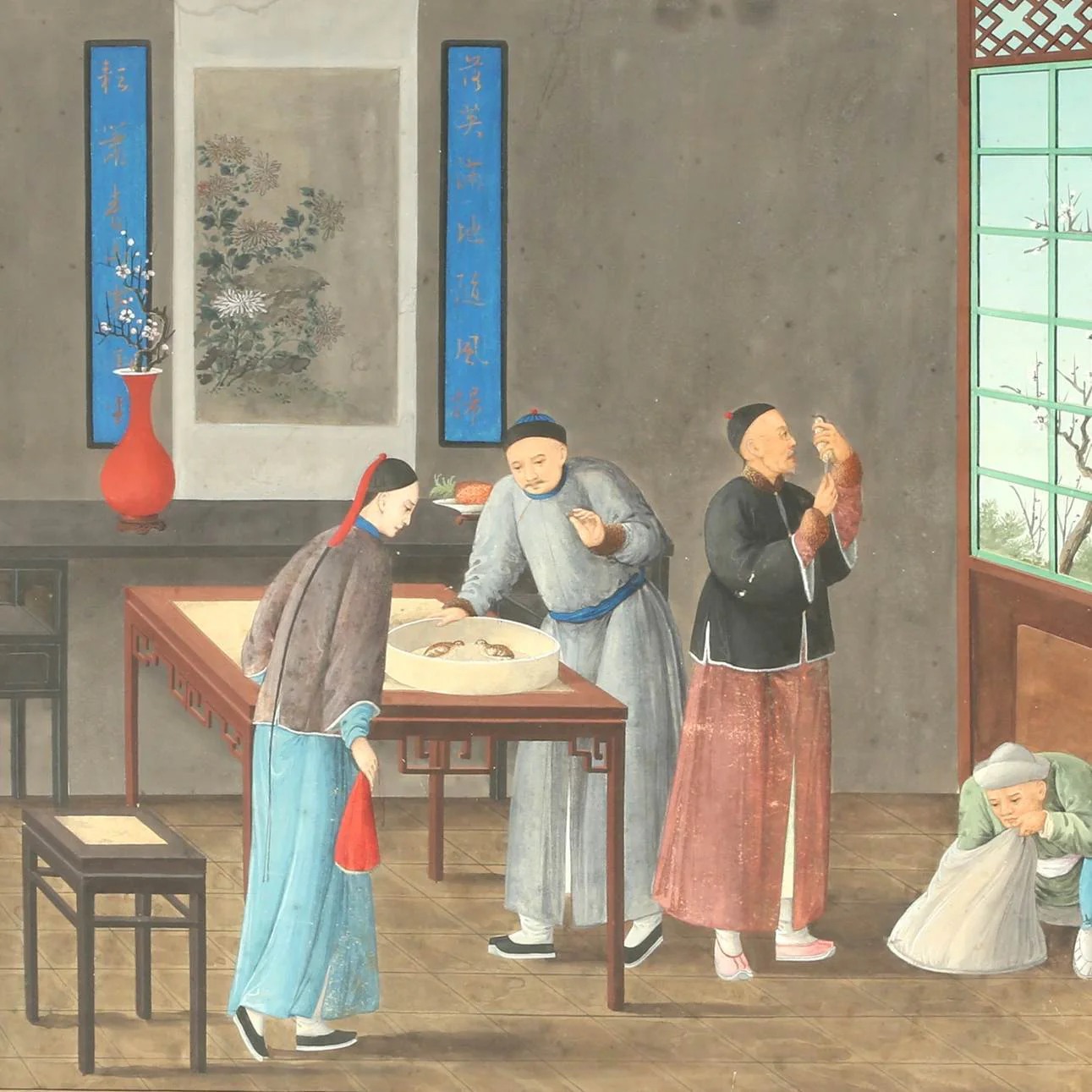 Sang De Boeuf Porcelain Yuhuchunping Vase - Image 4