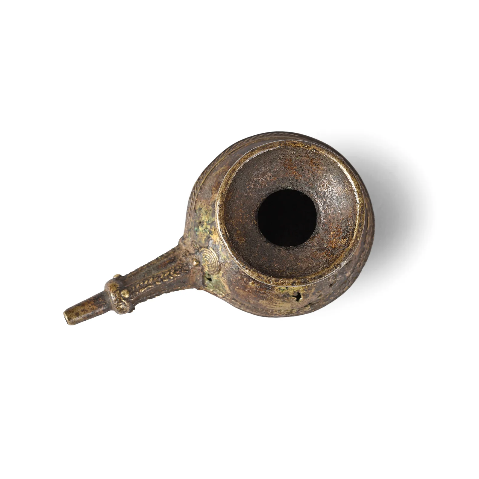 Saora Tribal Jeri Wine Pipe From Orissa - Ca 1920's - Image 2