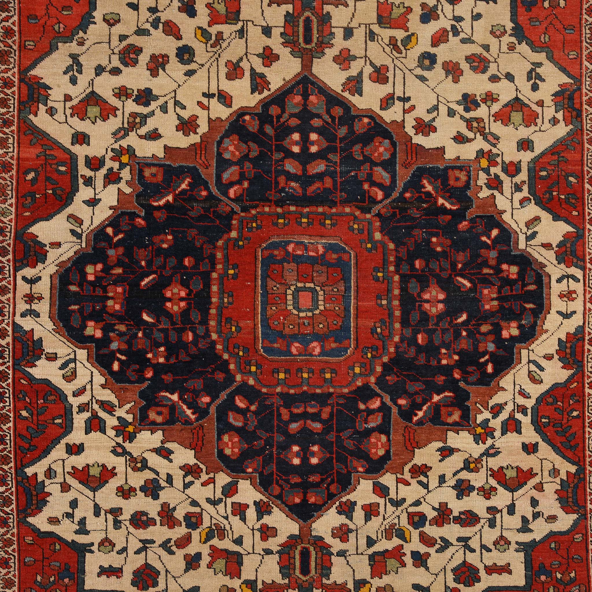 Sarouk Rug - Ca 75 yrs old 141 x 210 cm - Image 3