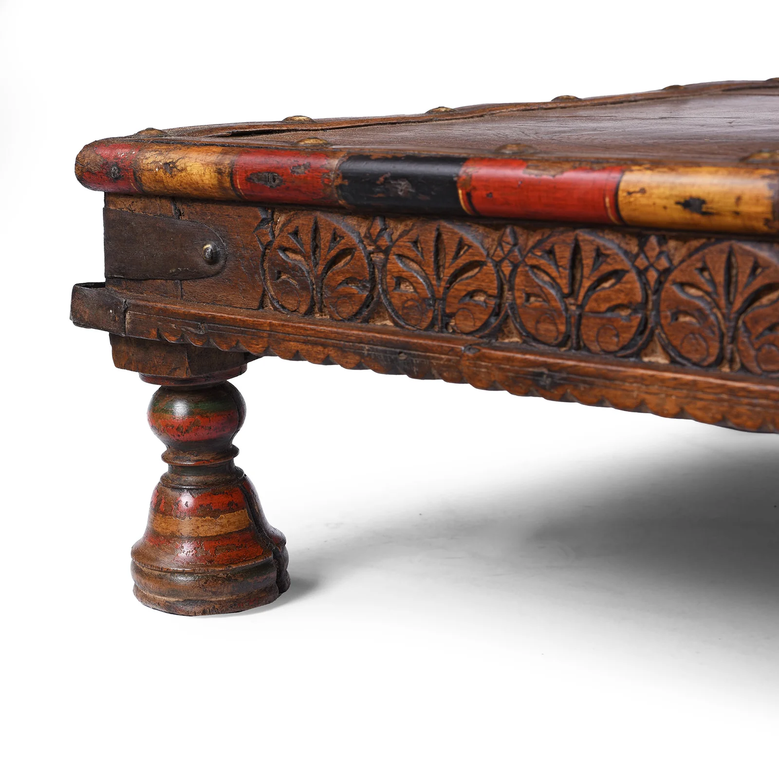 Indian 'Bajot' Prayer Table From Shekhawati - 19thC - Image 4