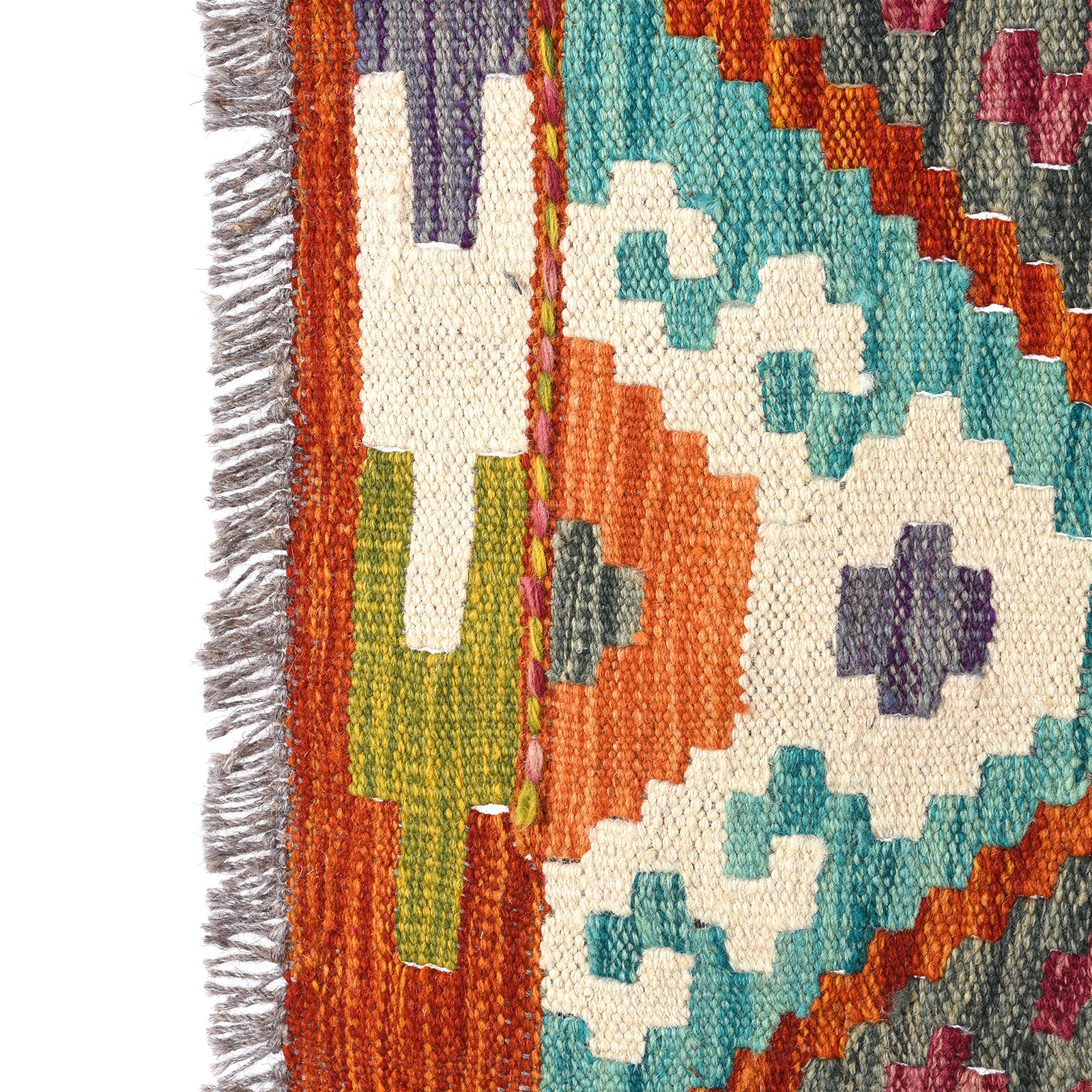 Shirvan Kelim Rug From Pakistan - 244  x 175cm - Image 2