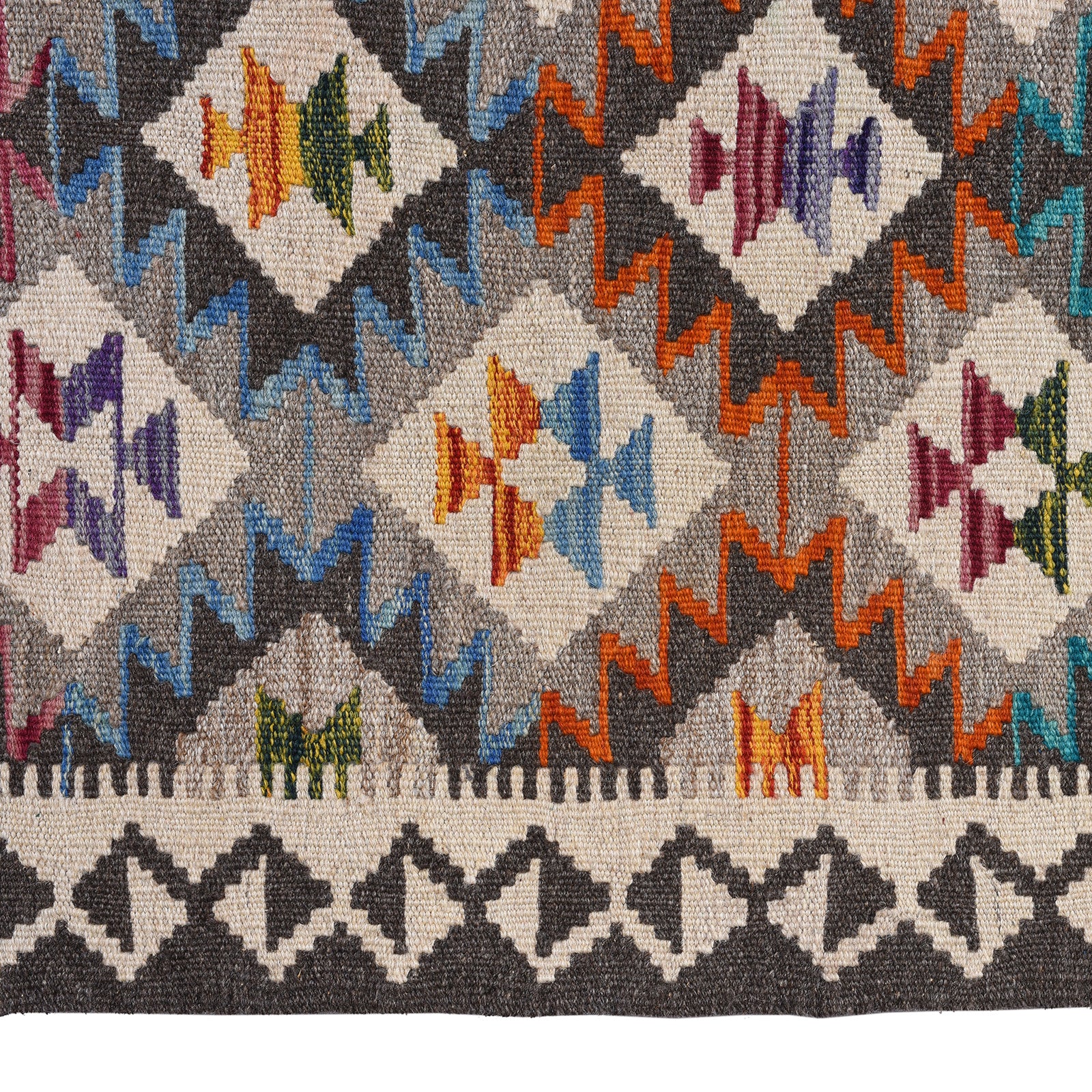Shirvan Kelim Rug From Pakistan - Image 3