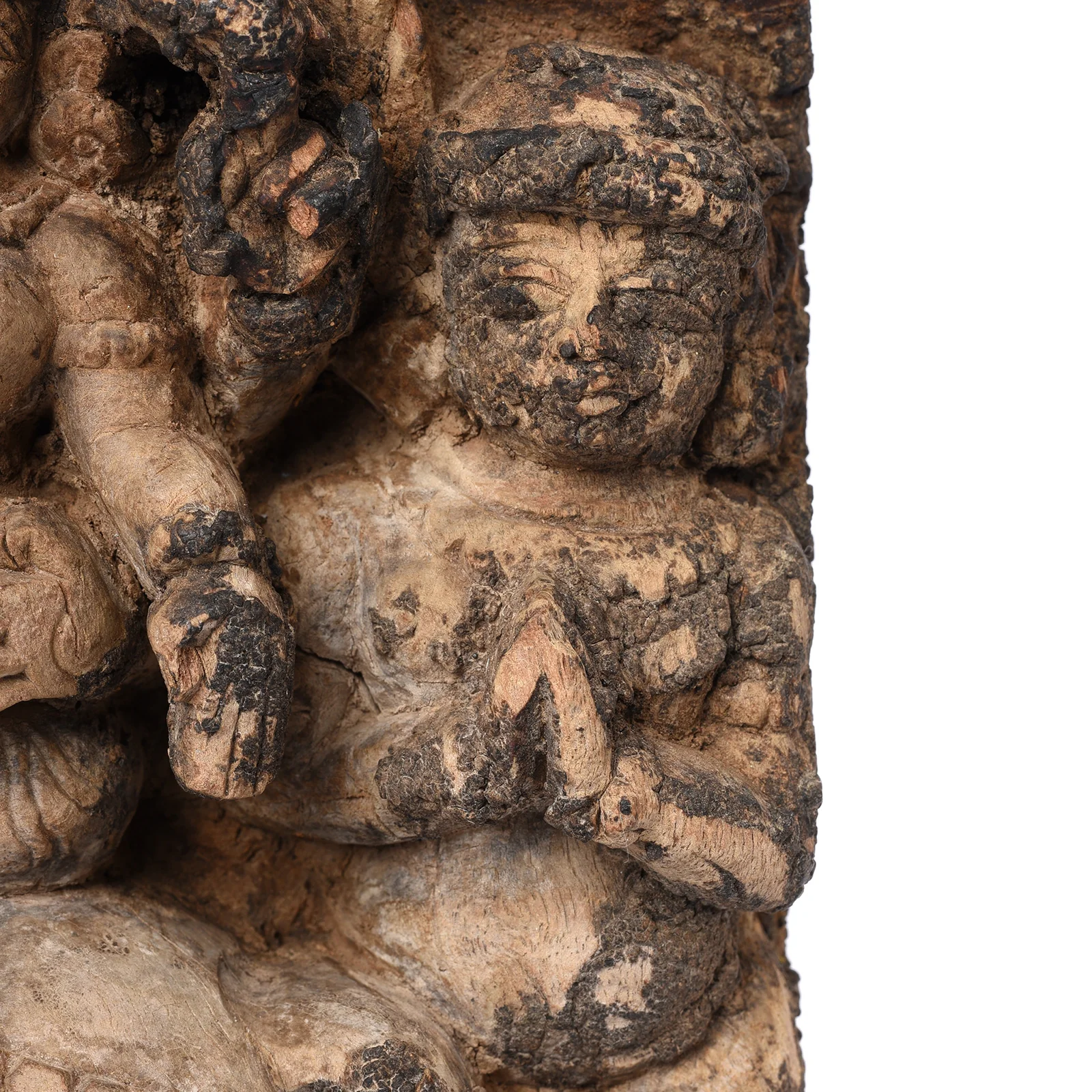 Shiva & Parvati Chariot Carving From South India - 18th Century - Image 5