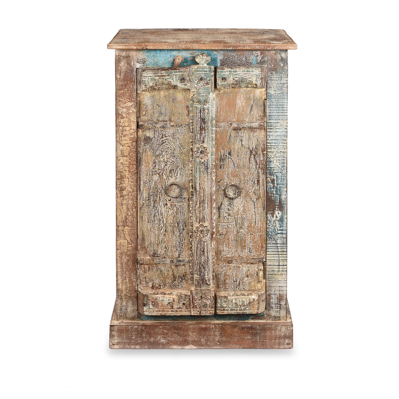 Side Cabinet Made From Reclaimed Teak