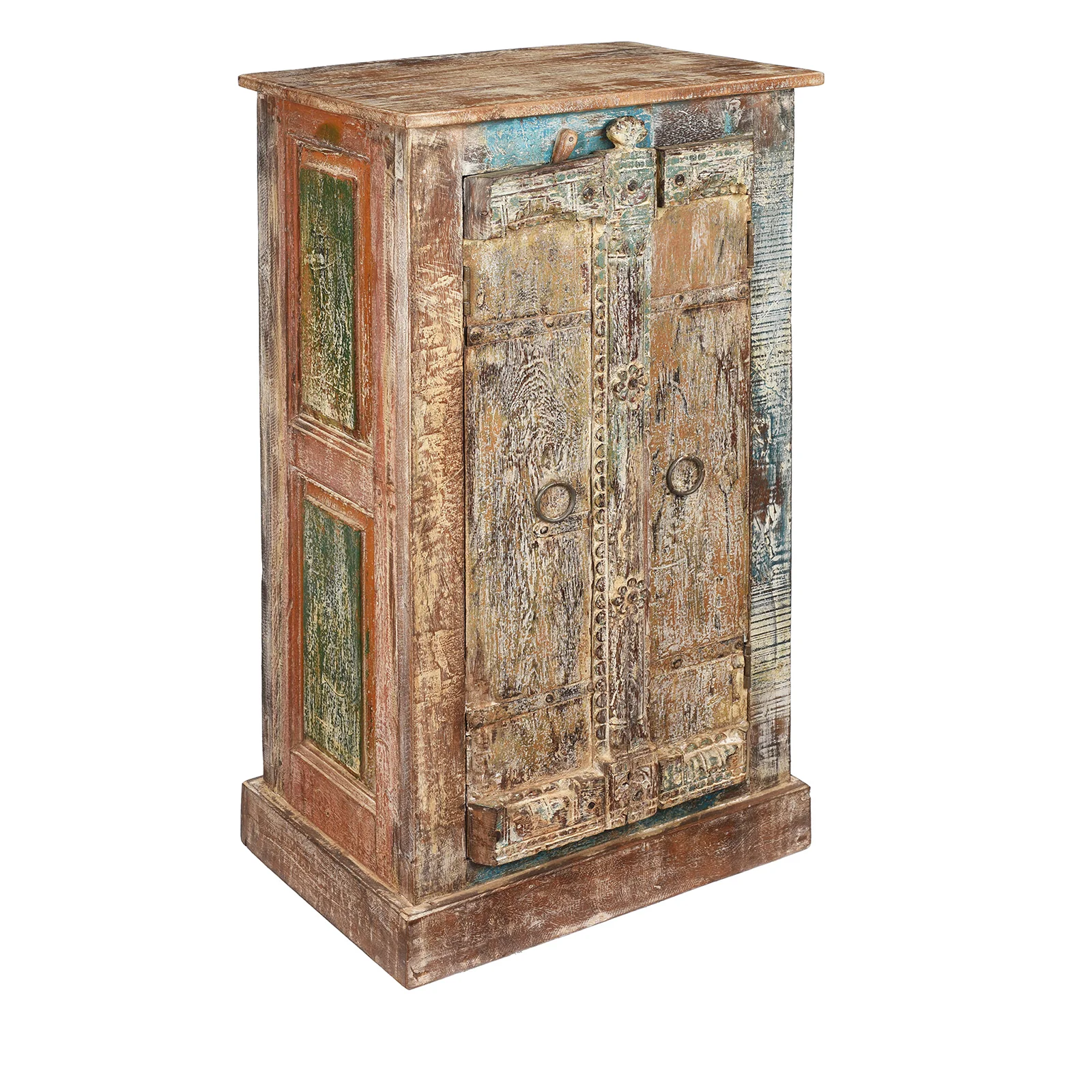 Side Cabinet Made From Reclaimed Teak - Image 4