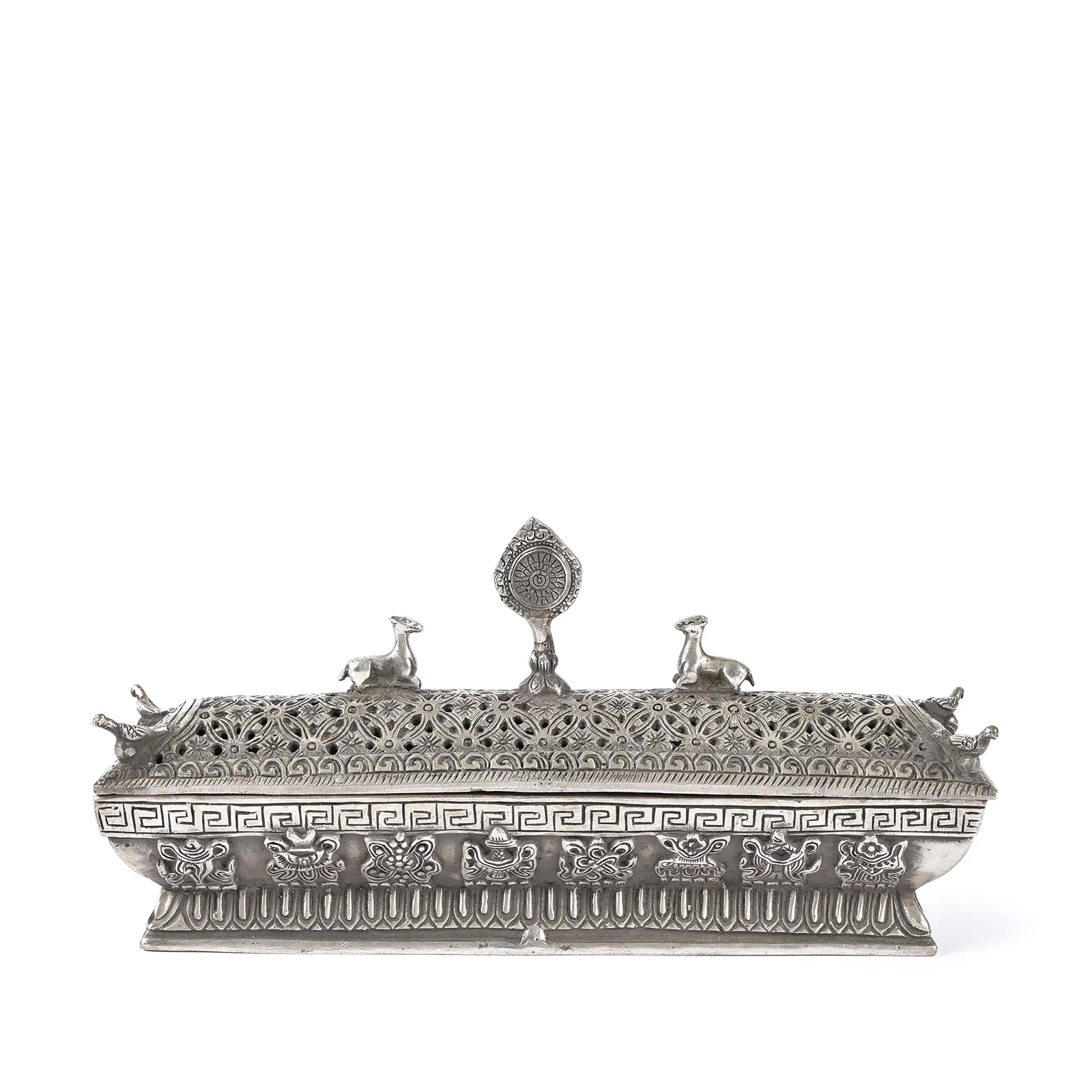Reproduction Tibetan Incense Burner & Cover