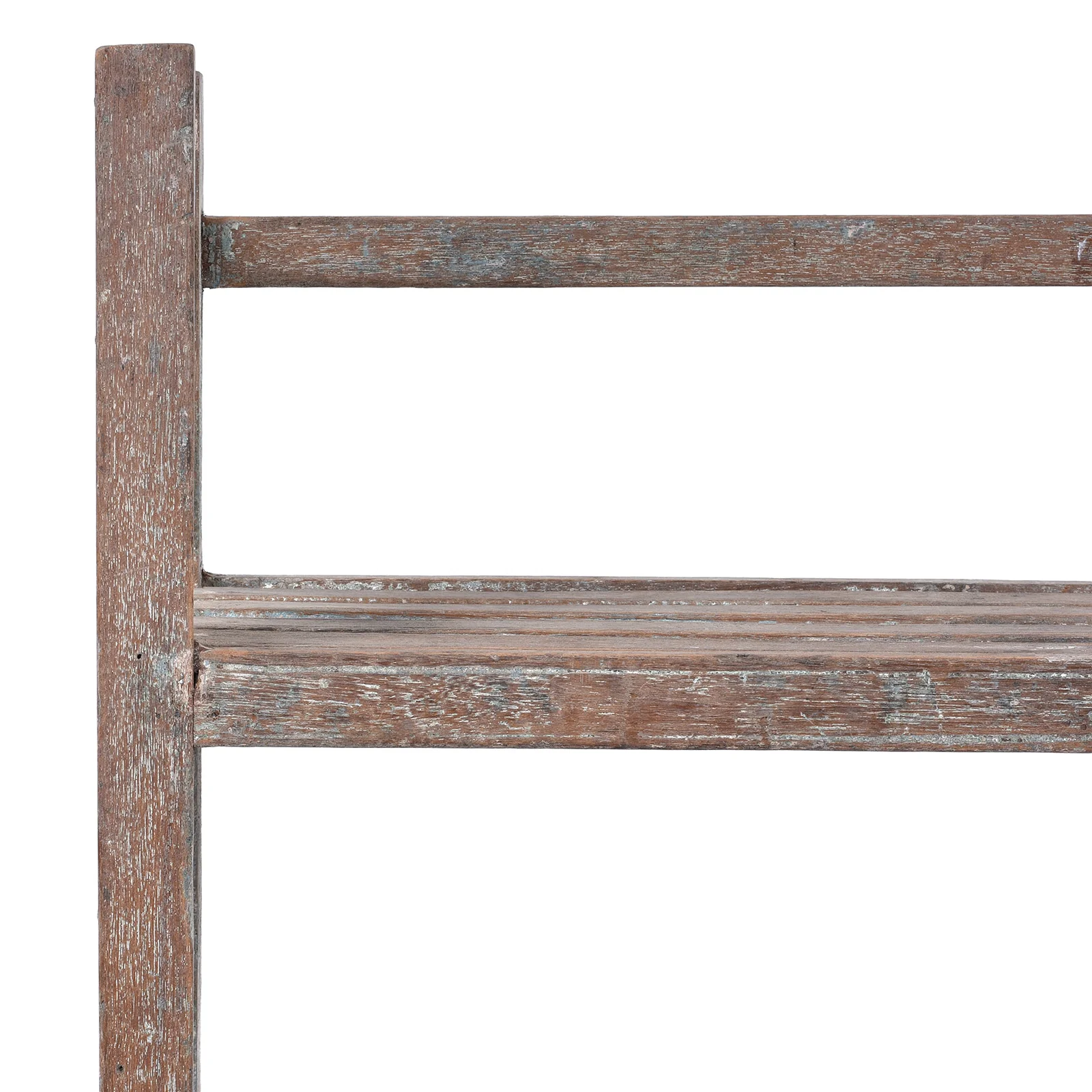 Slatted Teak Shelf From Rajasthan - Ca 1930 - Image 2