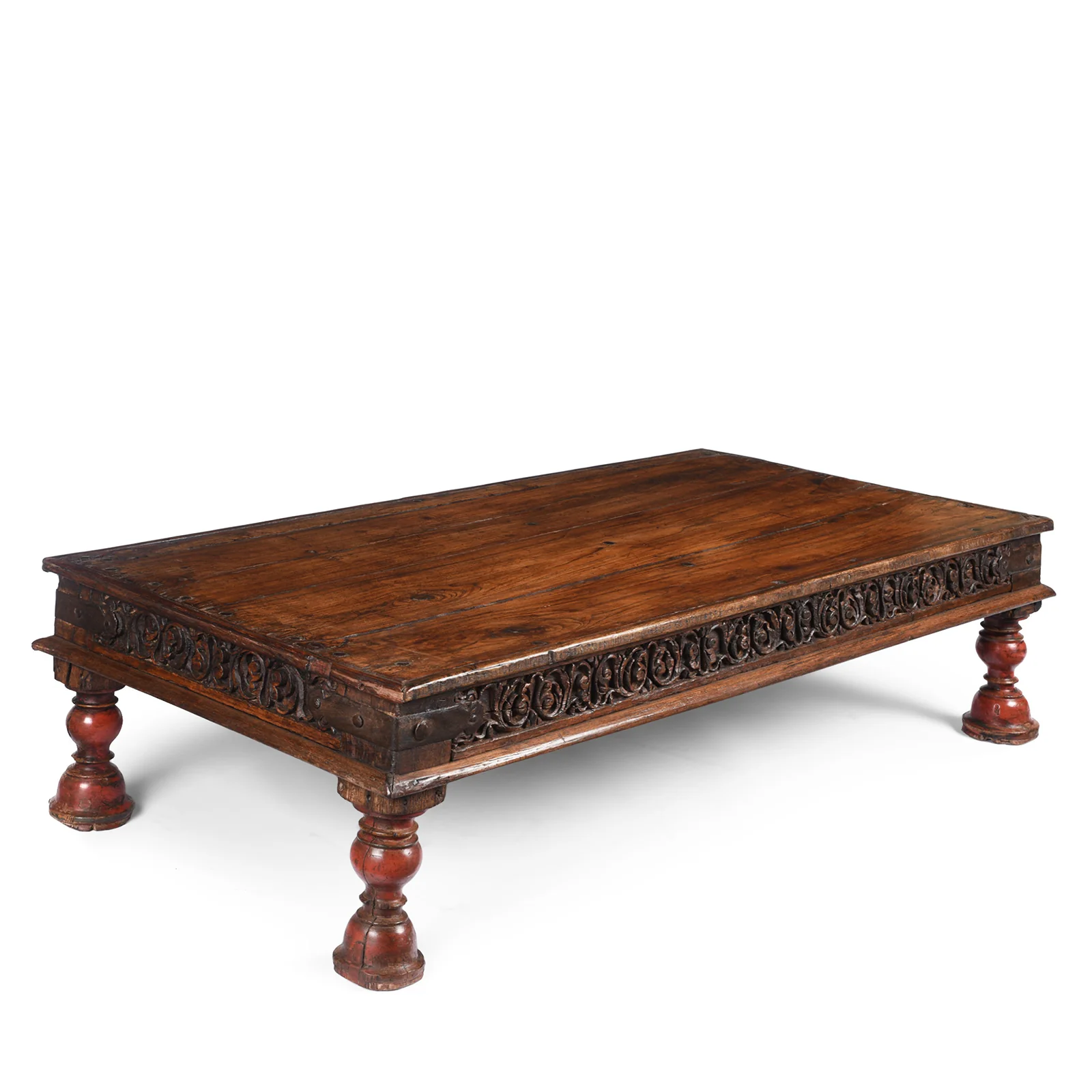Small Takhat Table From Gujarat - 19th Century