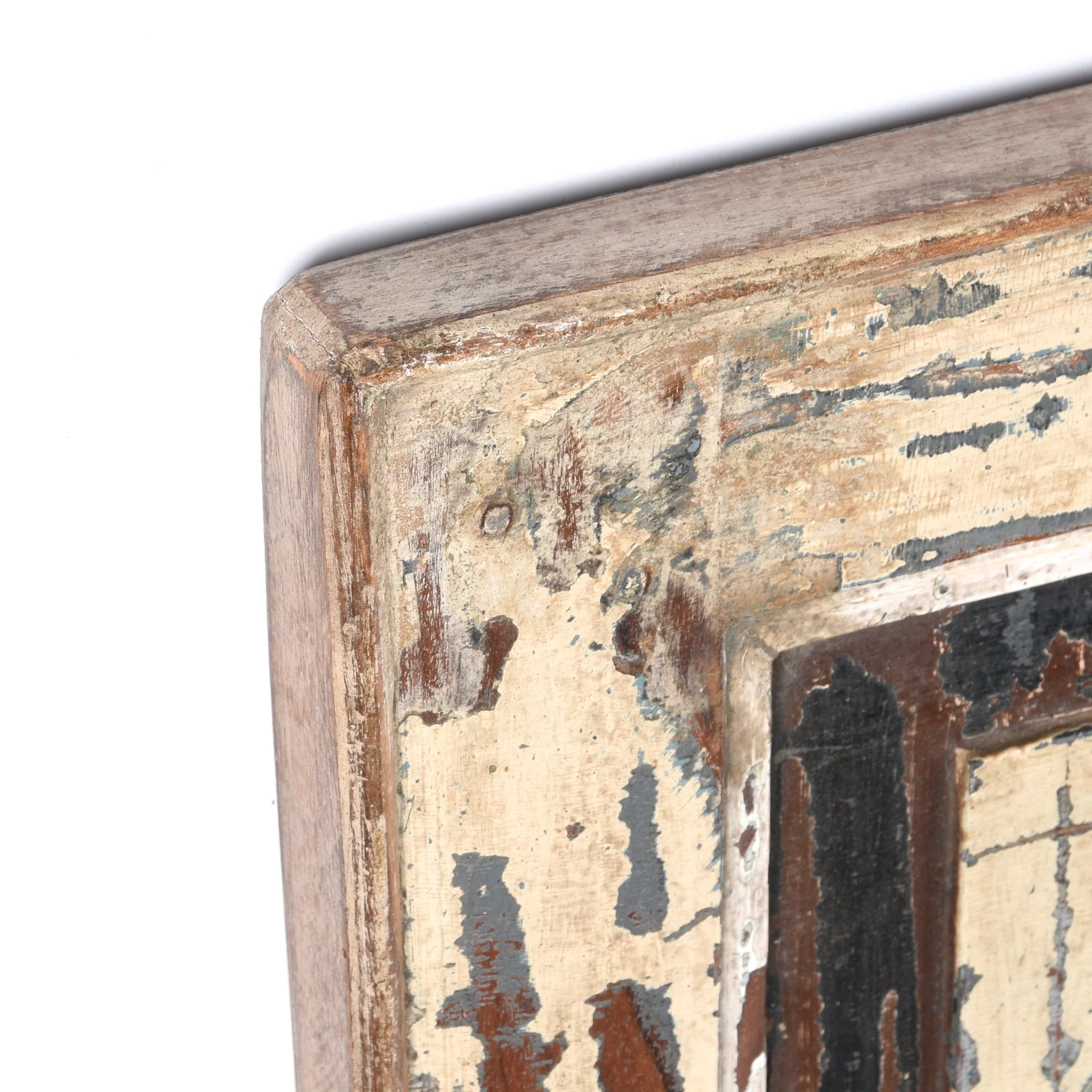 Mihrab Mirror Frame Made From Old Teak - 19thC - Image 2