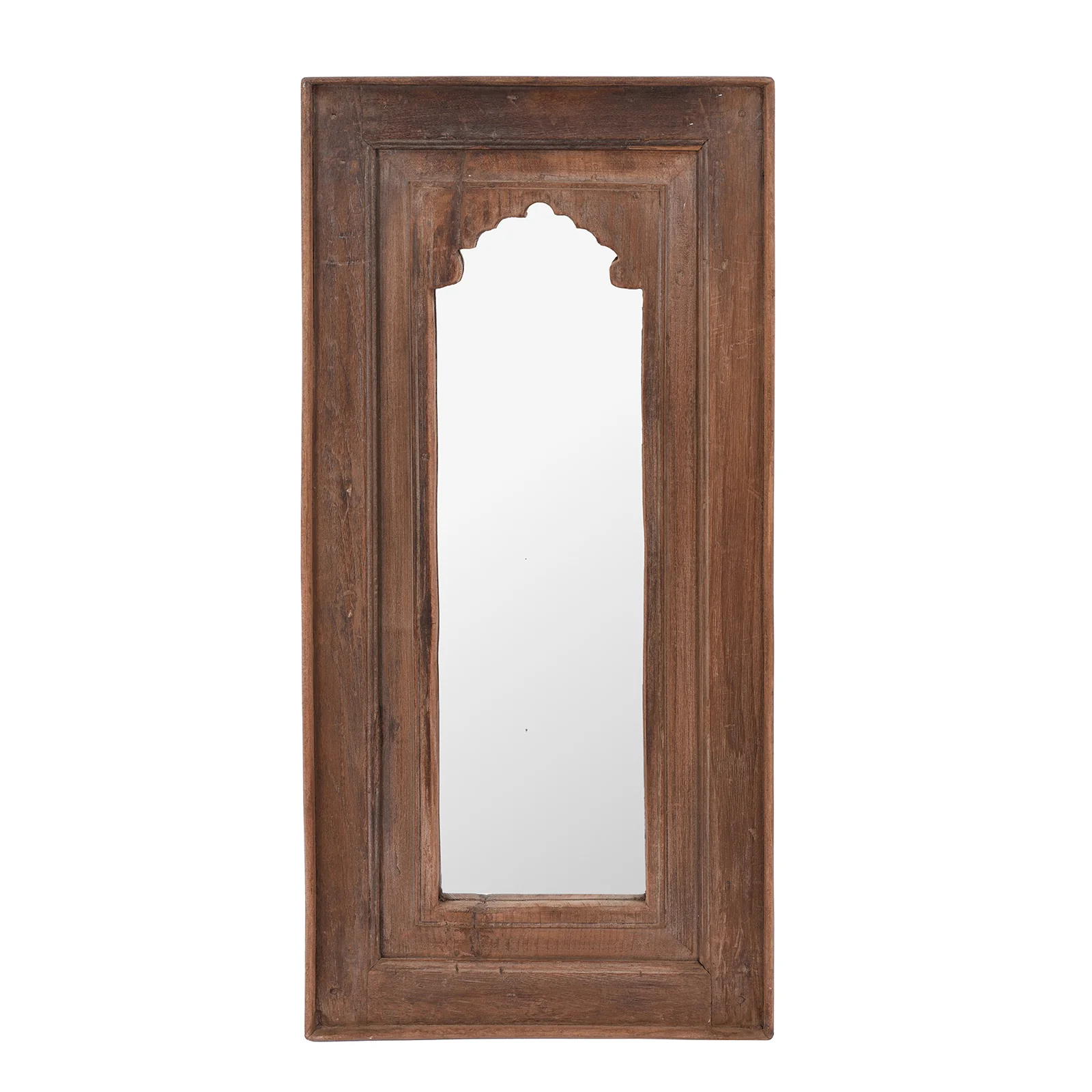 Mihrab Mirror Made From Old Teak Panel