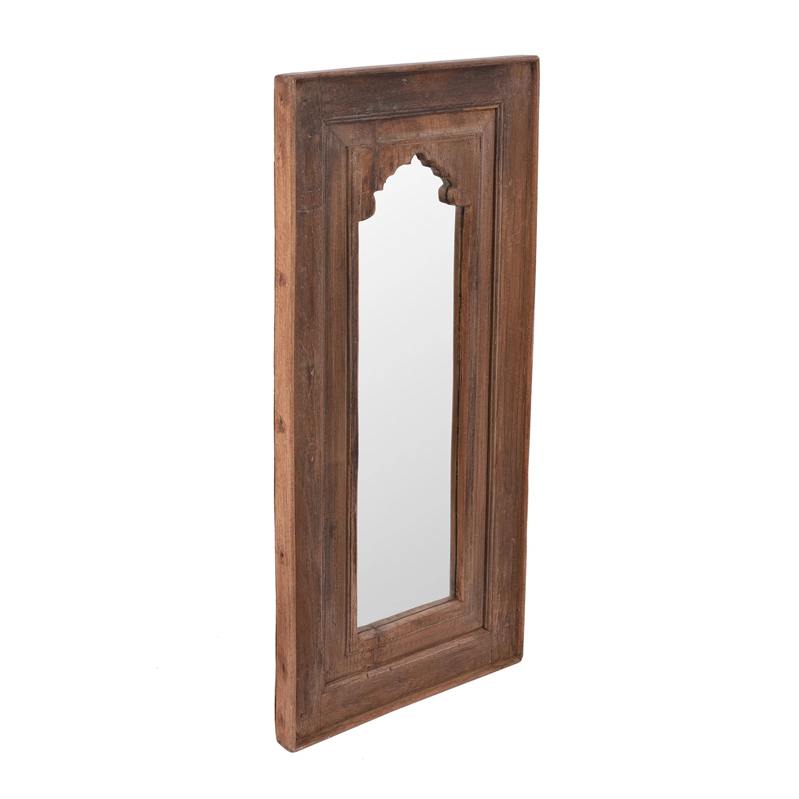Mihrab Mirror Made From Old Teak Panel - Image 3