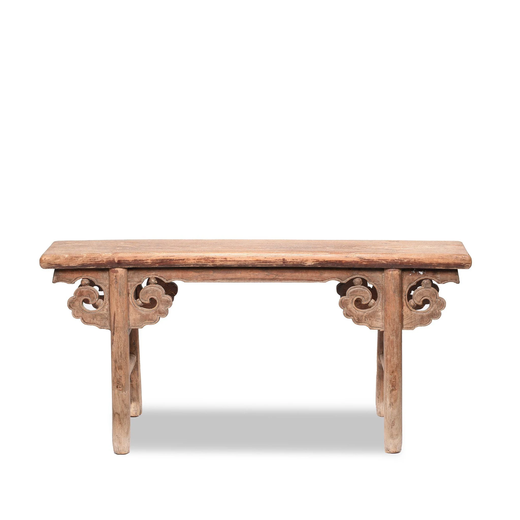 Old Chinese Elm Bench - 19thC - Image 2