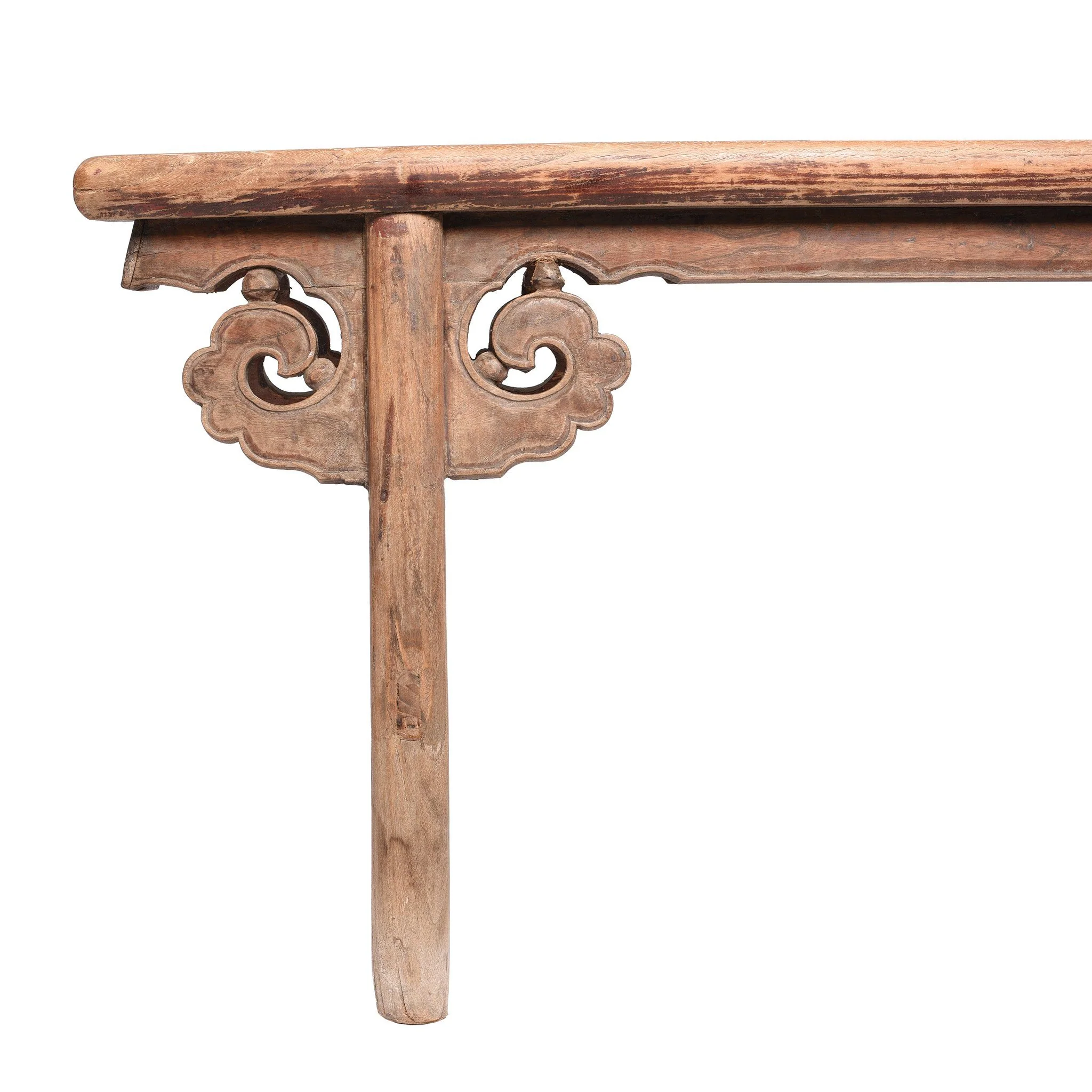 Old Chinese Elm Bench - 19thC - Image 3