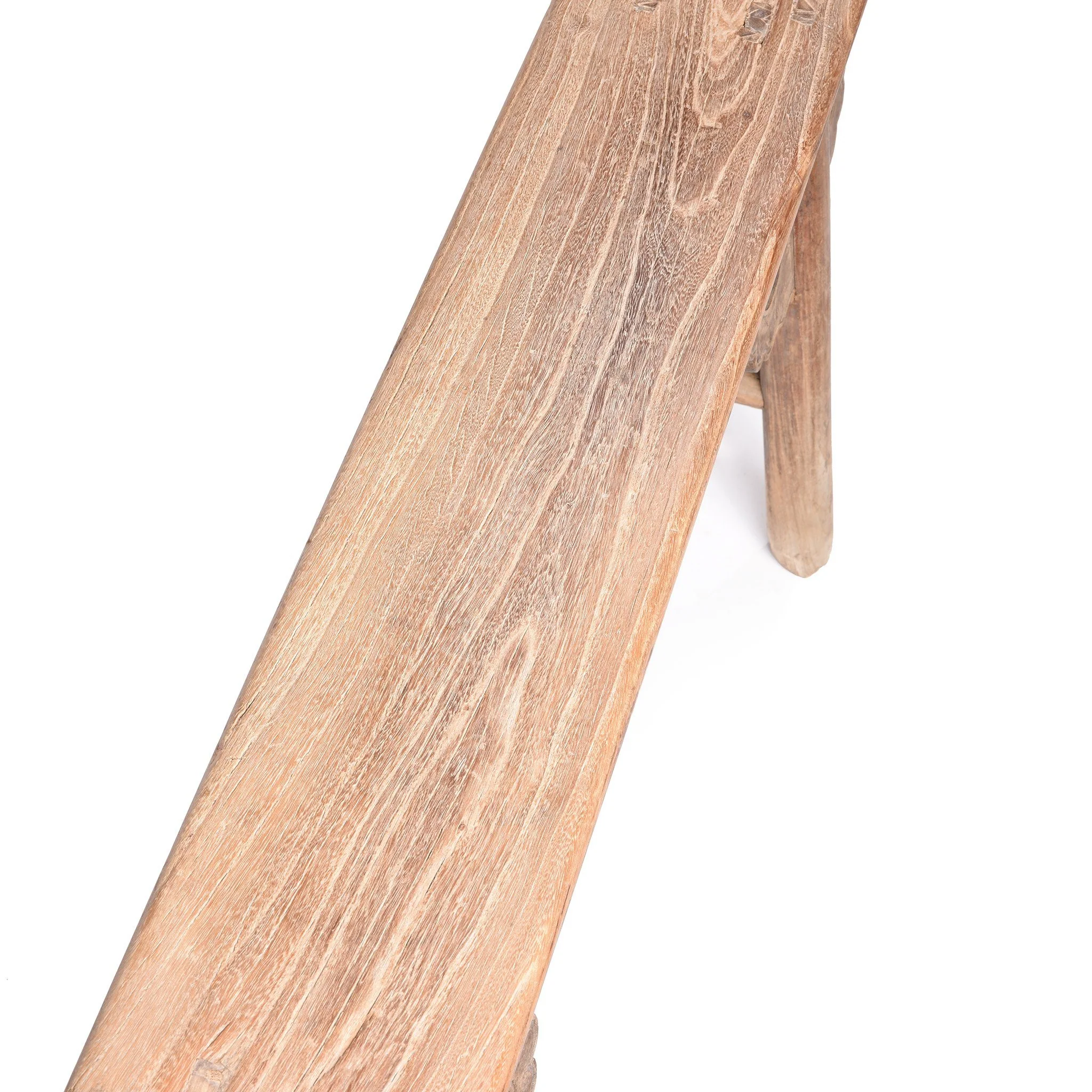 Old Chinese Elm Bench - 19thC - Image 4