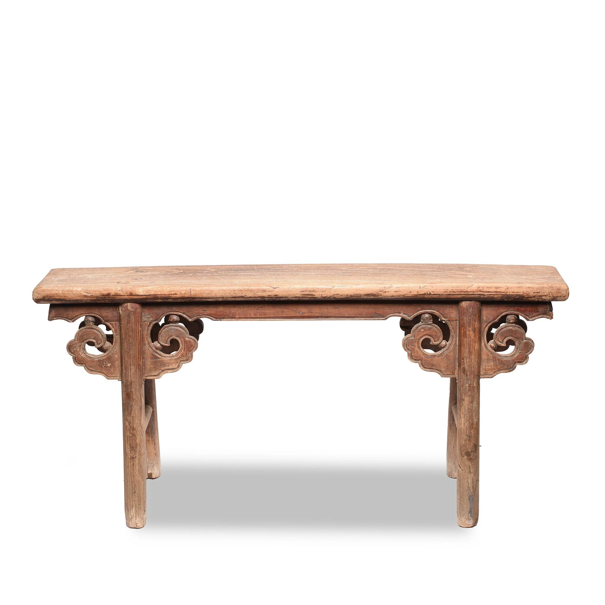 Old Chinese Elm Bench - 19thC - Image 5