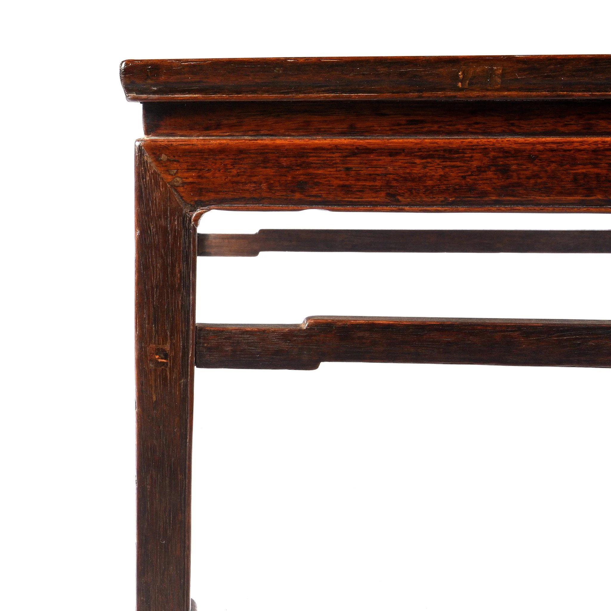 Oak & Elm Square Coffee Table From Shanxi - 19thC - Image 2