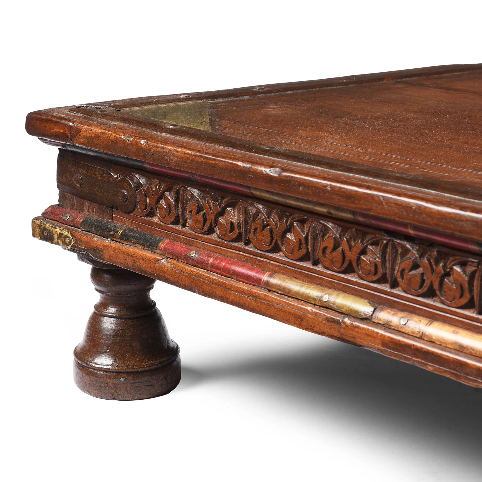 Square Bajot Low Table From Shekhawati - 19th Century - Image 3