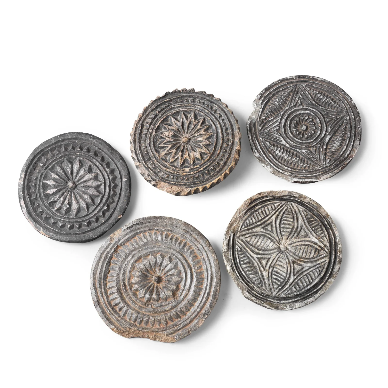 Vintage Stone Tepoy Coasters - Ca 1930 - Image 3