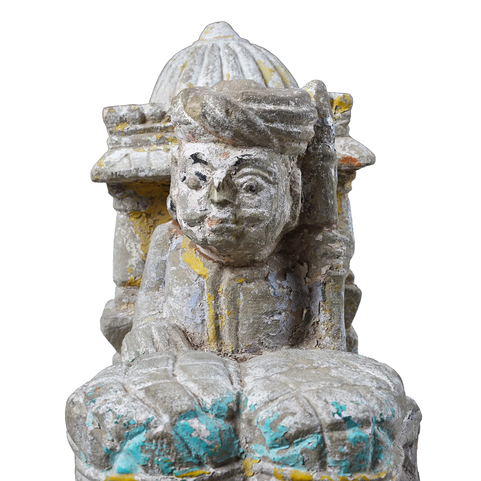 Stone Elephant With Riders From Kutch - 18th Century - Image 8