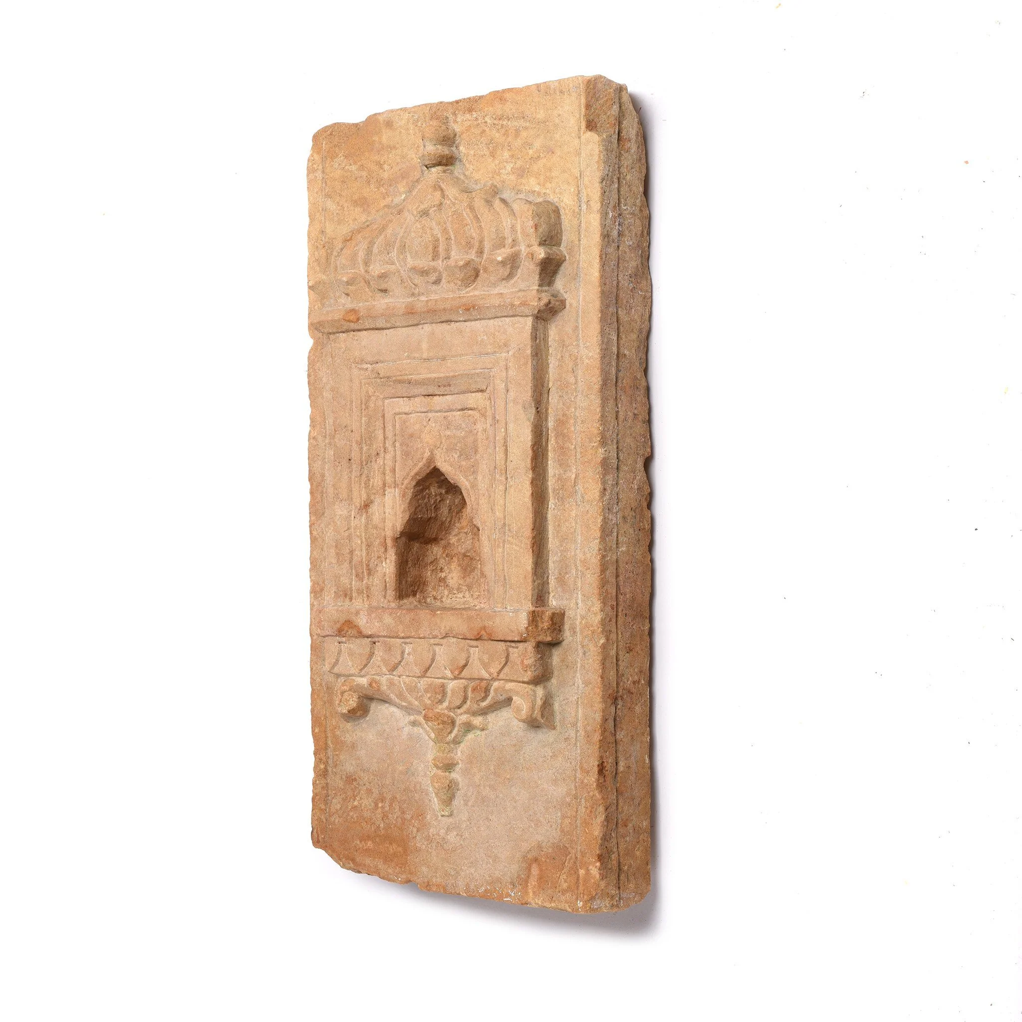 Old Indian Stone Lamp Niche From Jaisalmer- 19thC - Image 2