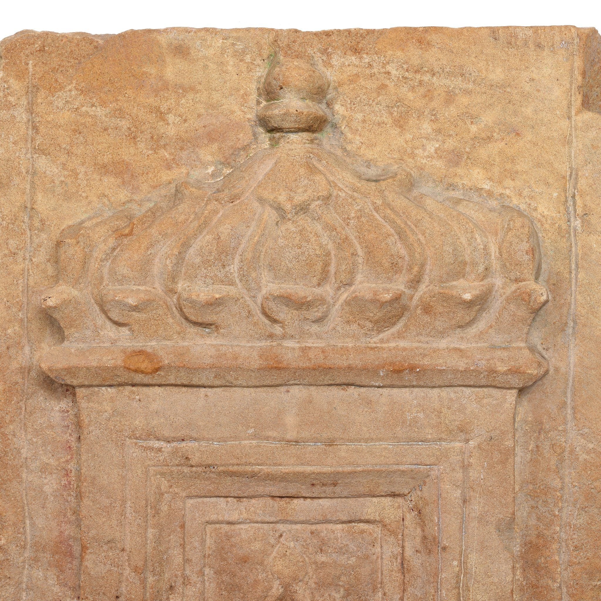 Old Indian Stone Lamp Niche From Jaisalmer- 19thC - Image 3