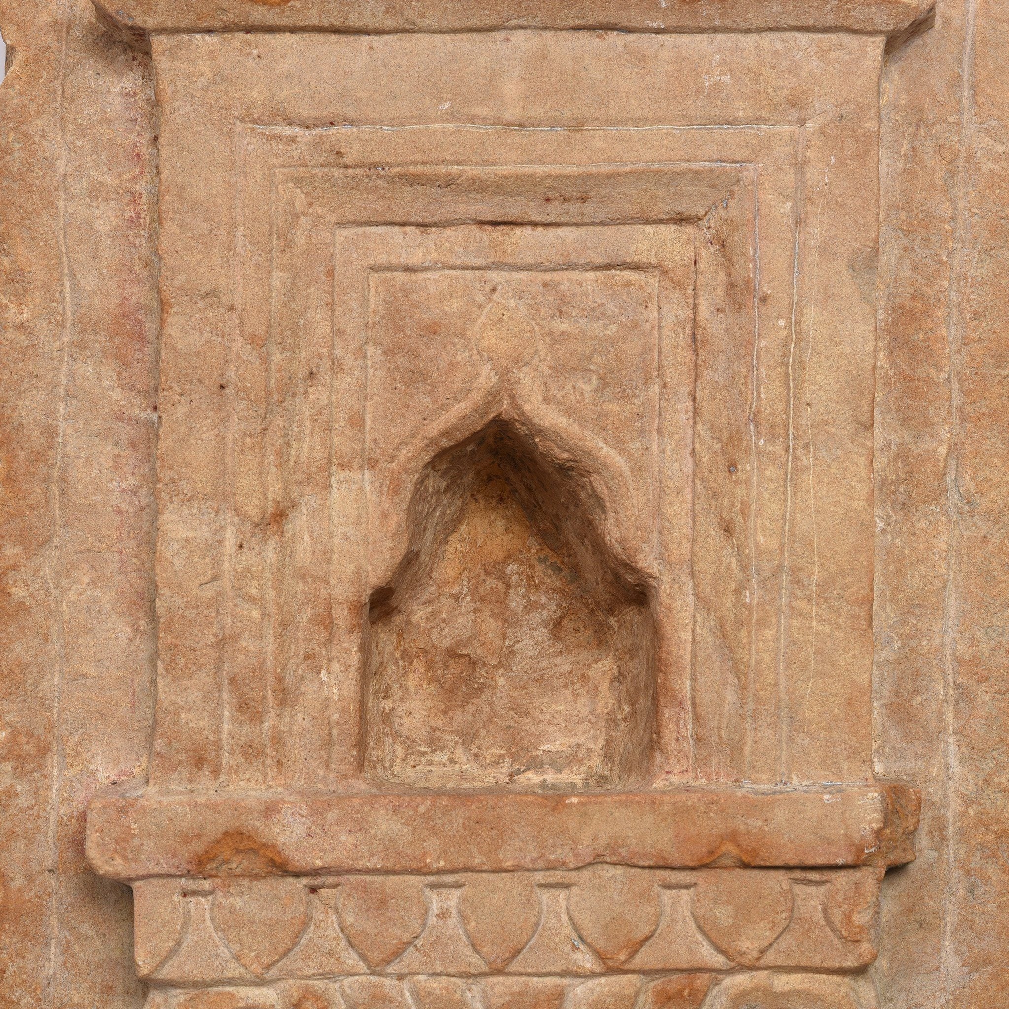 Old Indian Stone Lamp Niche From Jaisalmer- 19thC - Image 4