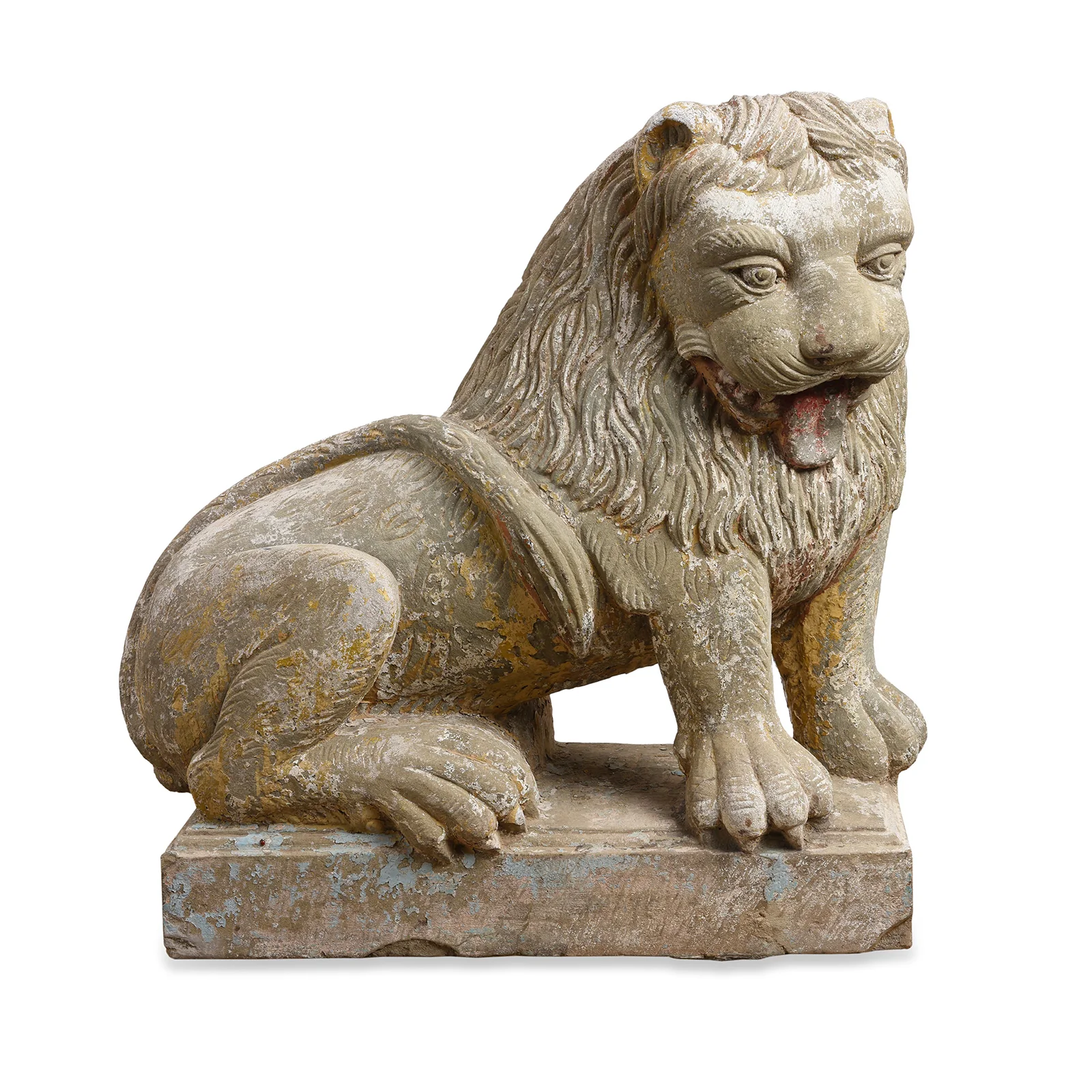 Stone Lion From Kutch - Early 19th Century - Image 3