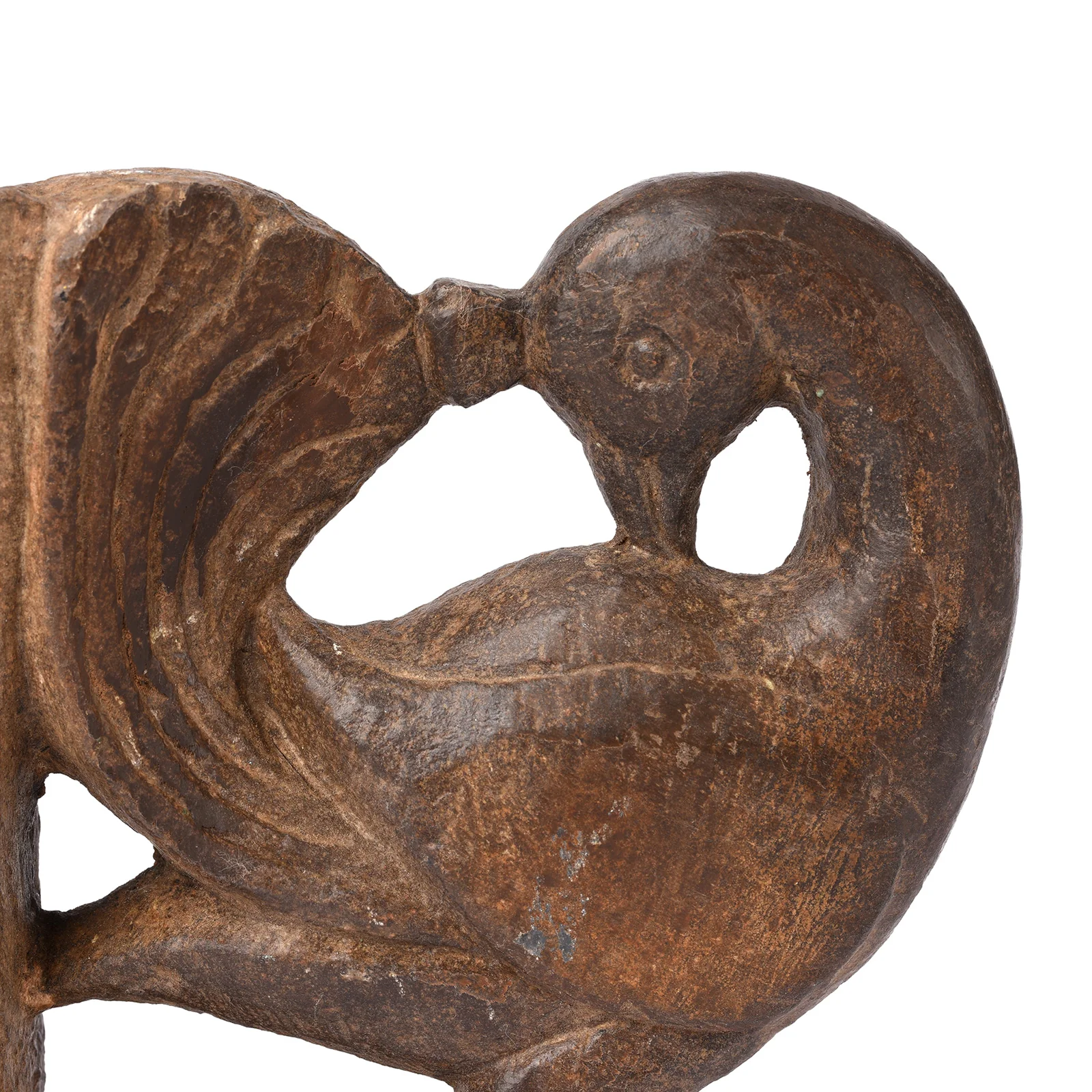 Stone Peacock Khunti Turban Hanger From Dungarpur - 19th Century - Image 2