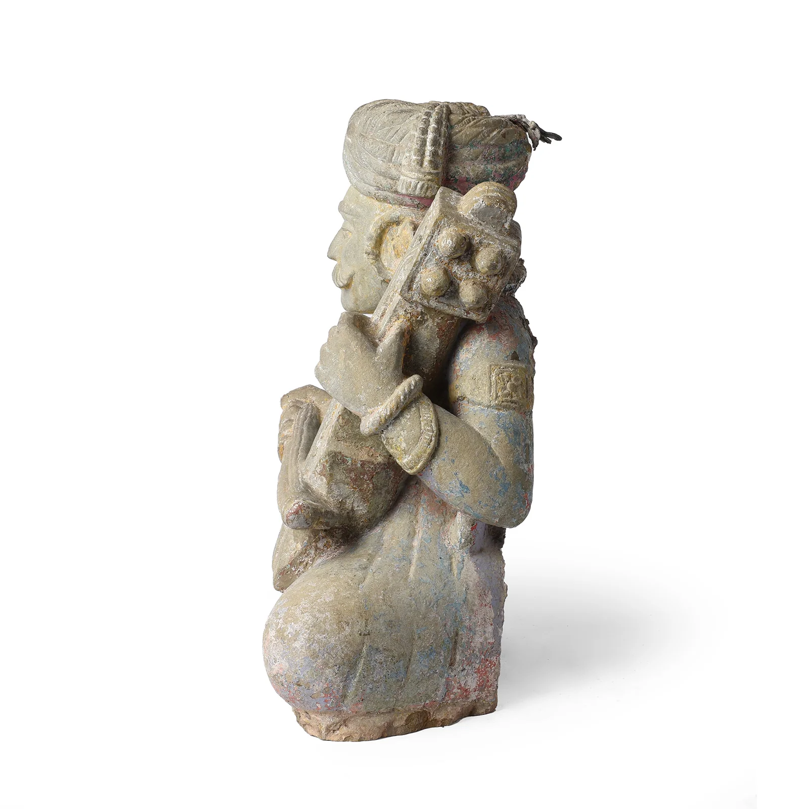 Stone Musicians From Kutch  - Early 19th Century - Image 11