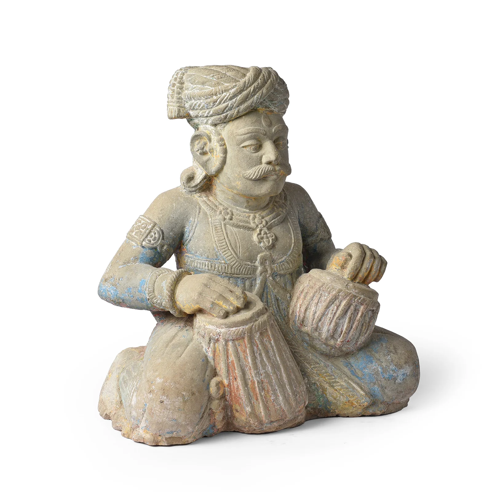 Stone Musicians From Kutch  - Early 19th Century - Image 3