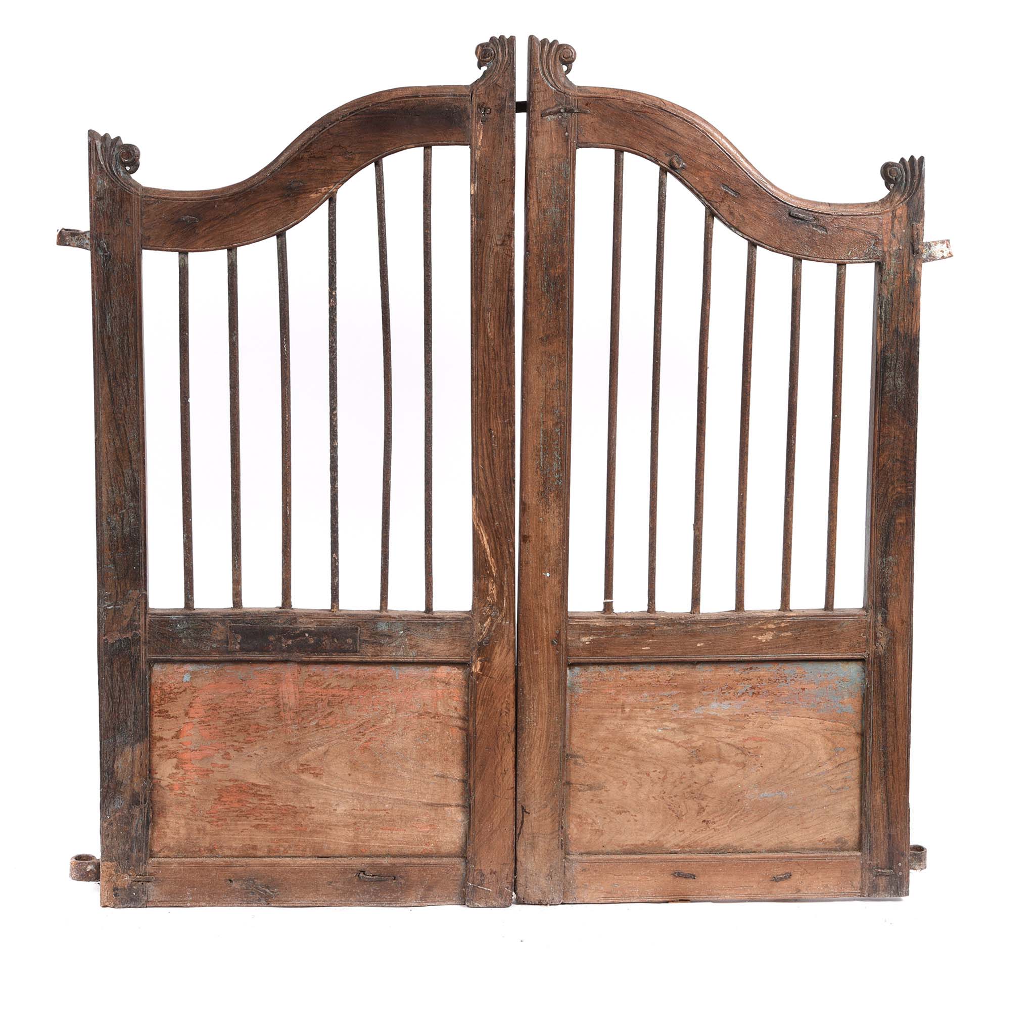 Carved Sunburst Dog Gate From Gujarat - 19thC - Image 2