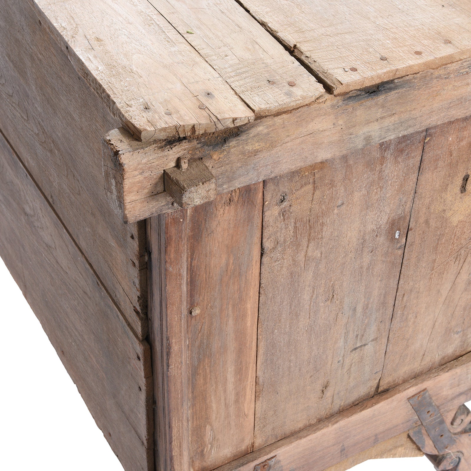 Painted Majus Dowry Chest From Gujarat- 19thC - Image 7