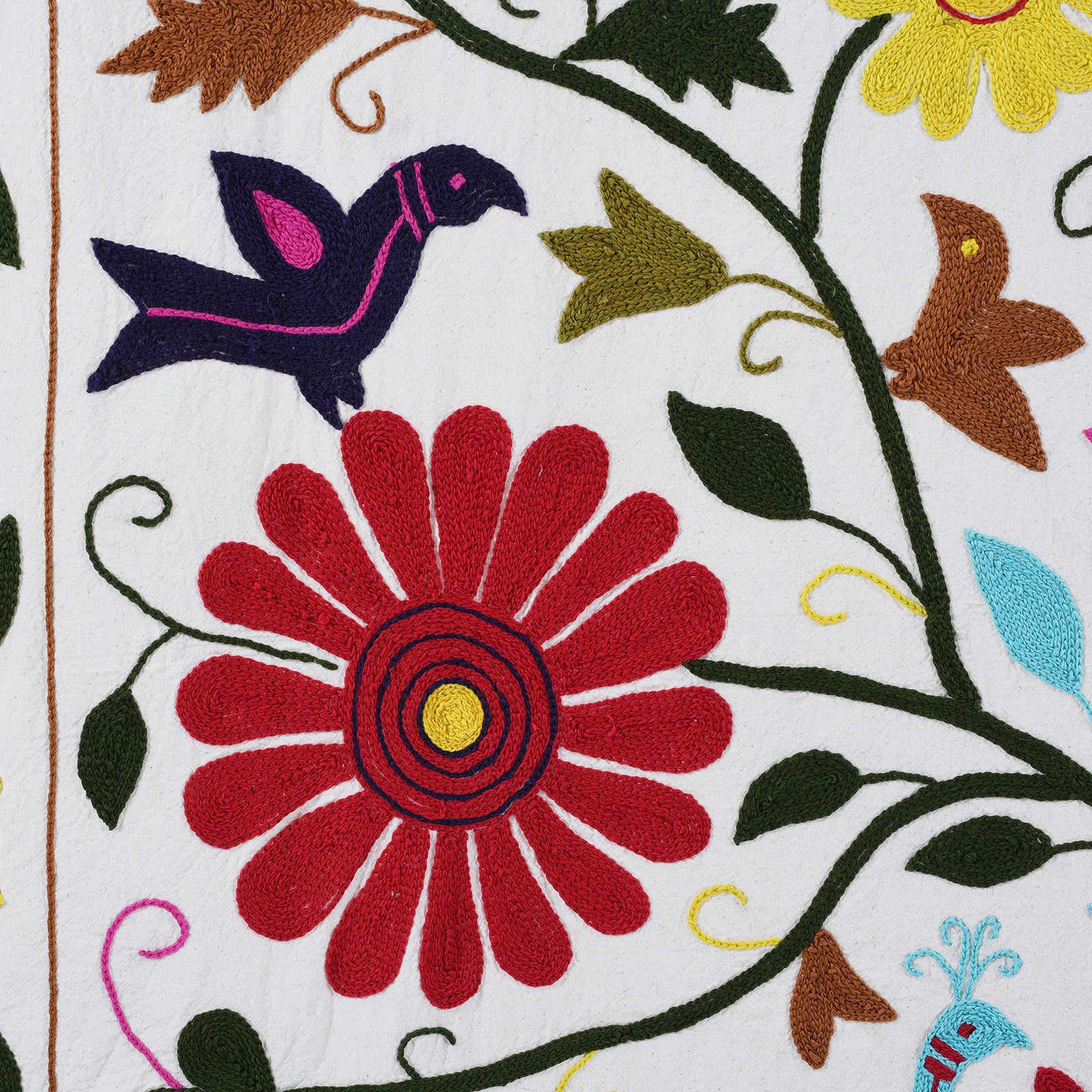 Vintage Suzani Embroidery From Uzbekistan - Image 3