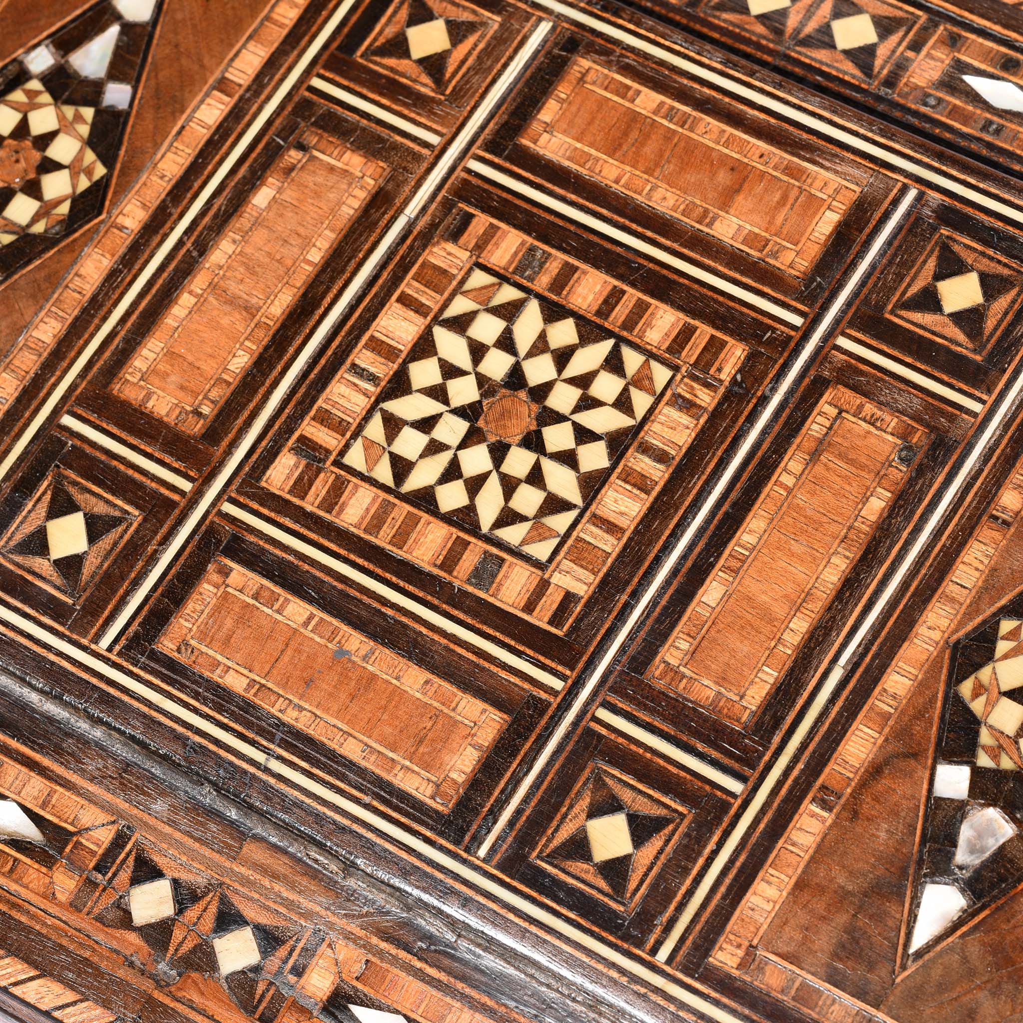 Syrian Marquetry Keepsake Box - Early 20thC - Image 5
