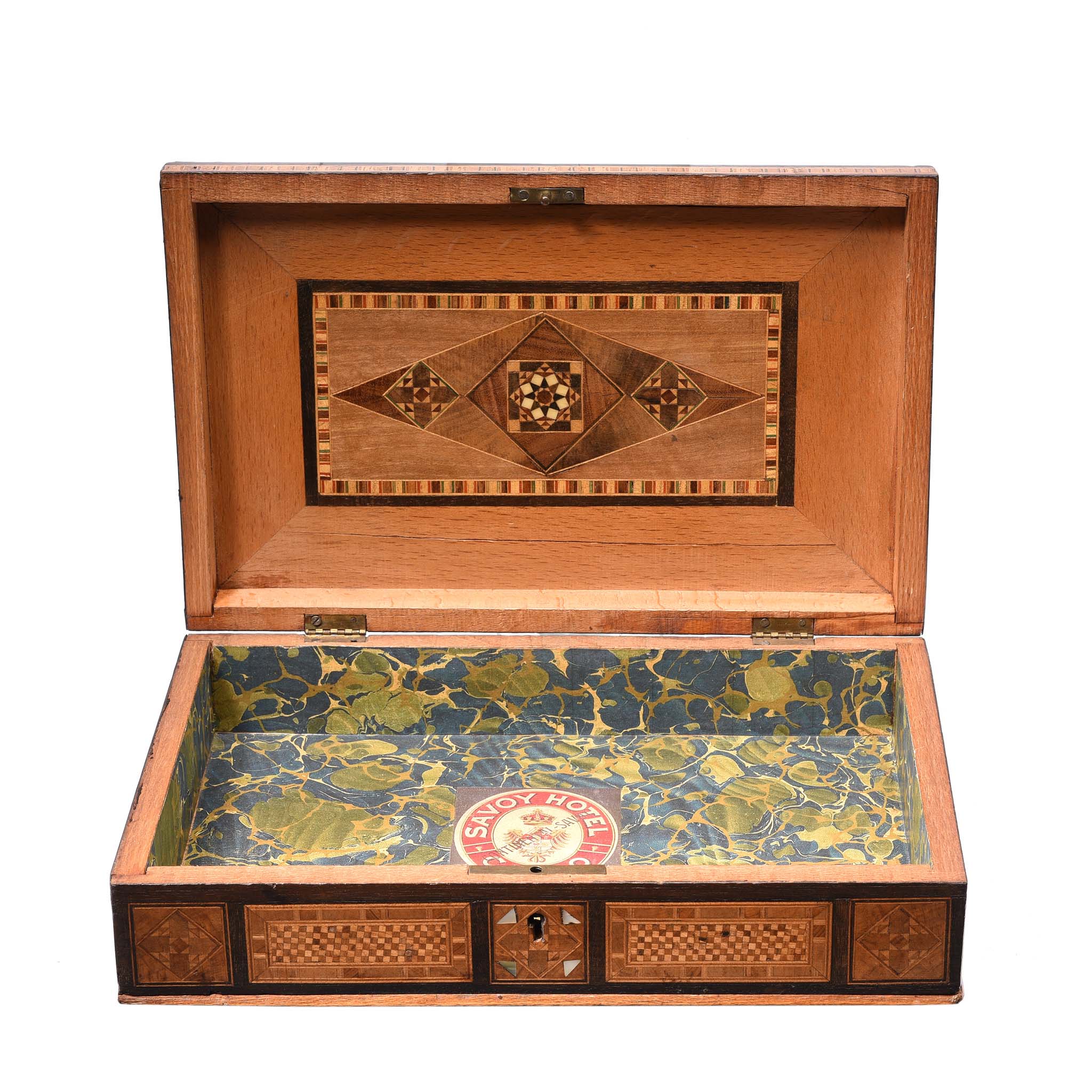 Syrian Marquetry Keepsake Box - Early 20thC - Image 6