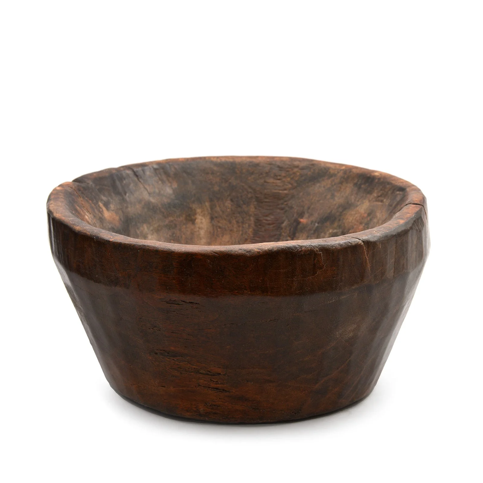 Teak Bowl From Rajasthan - Early 20thC