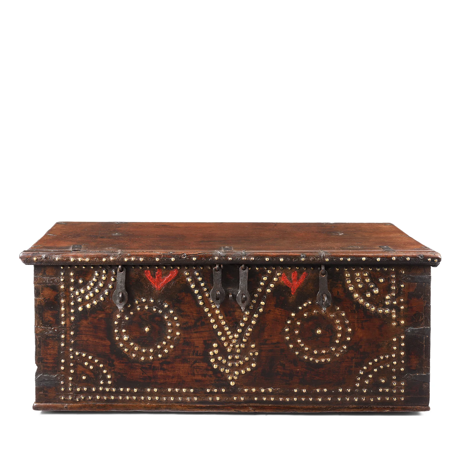 Brass Studded 'Zanzibar' Chest From Kutch - 19th Century - Image 2