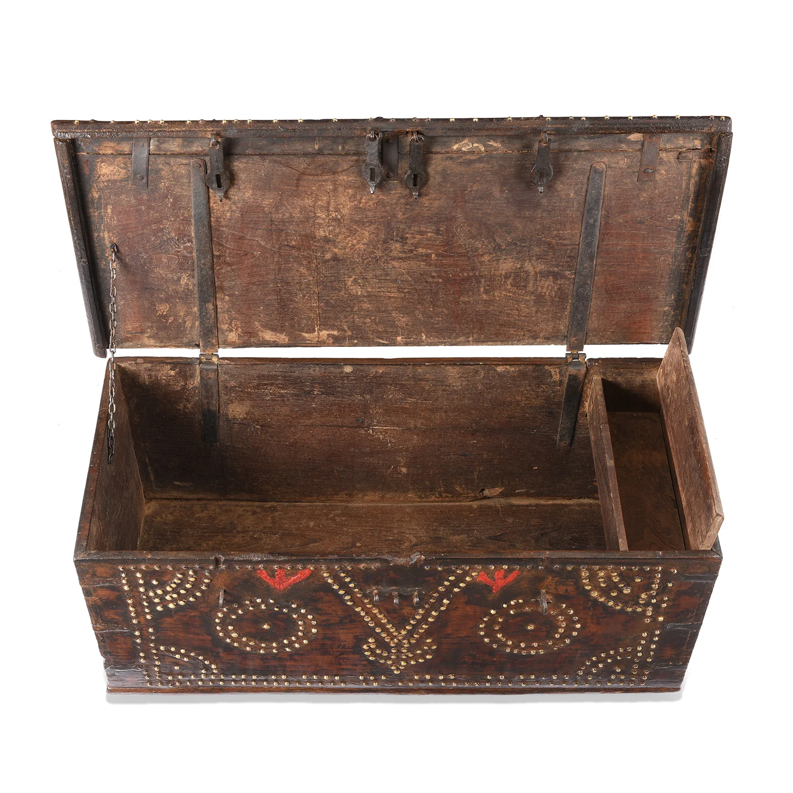Brass Studded 'Zanzibar' Chest From Kutch - 19th Century - Image 6