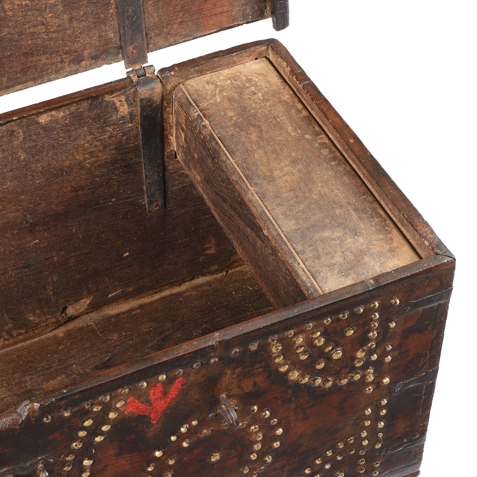 Brass Studded 'Zanzibar' Chest From Kutch - 19th Century - Image 8
