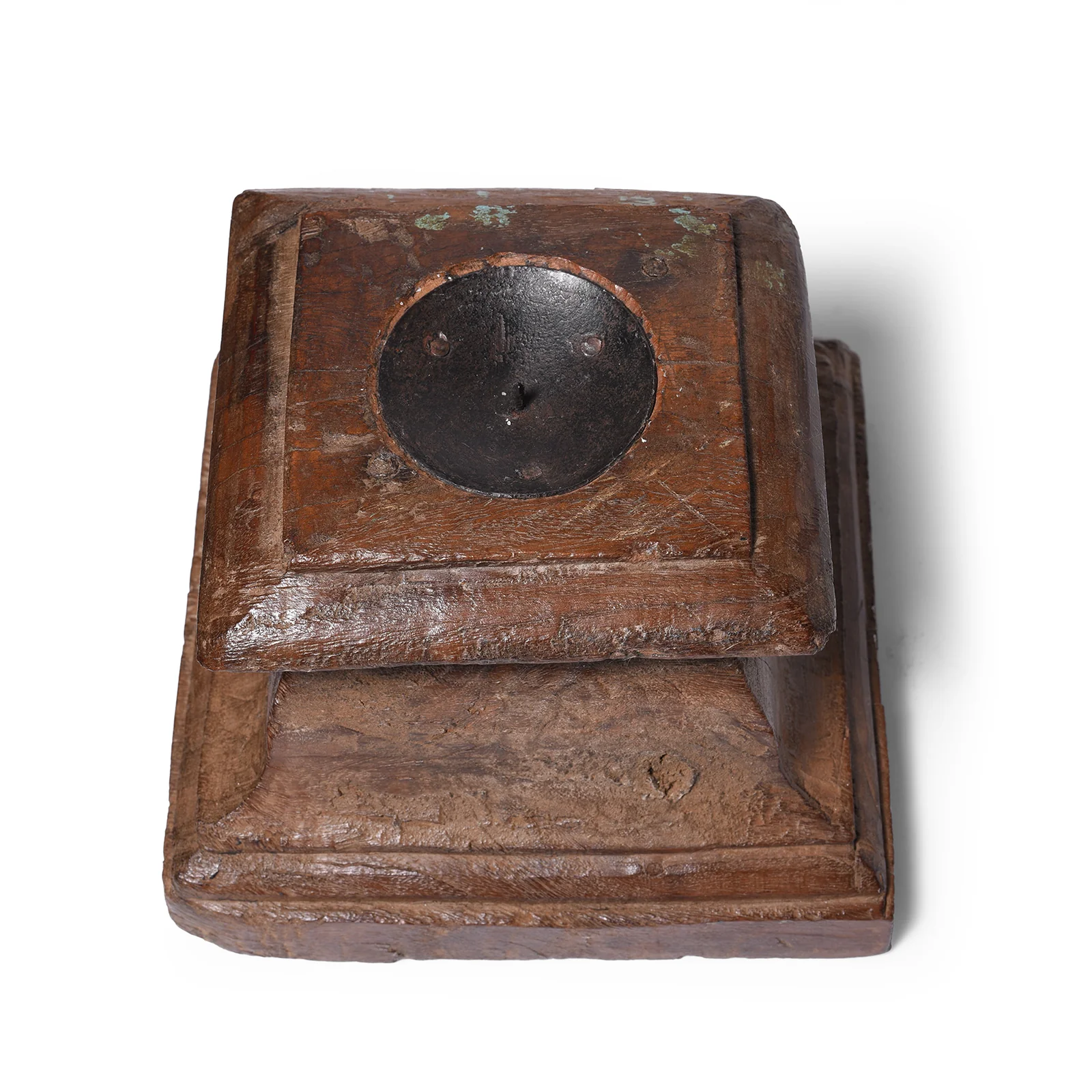Teak Capitol Candlestand - Image 2