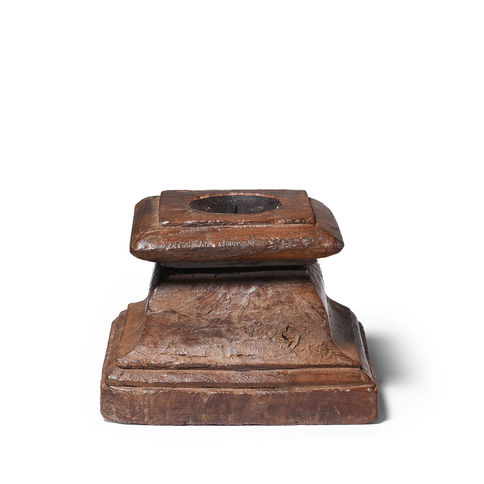 Teak Capitol Candlestand - Image 3