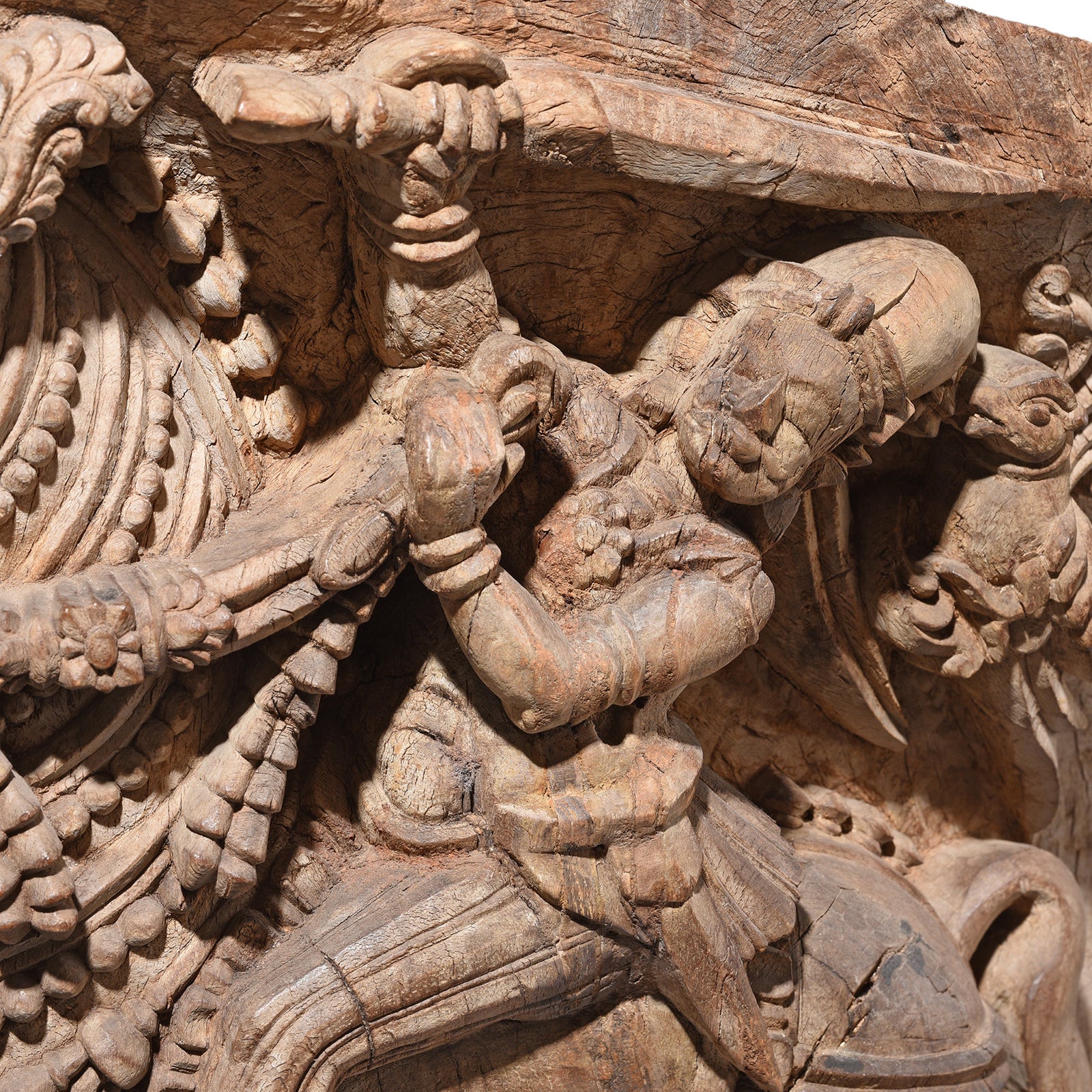 Indian Horse Panel From Tamil Nadu - 19th Century - Image 3