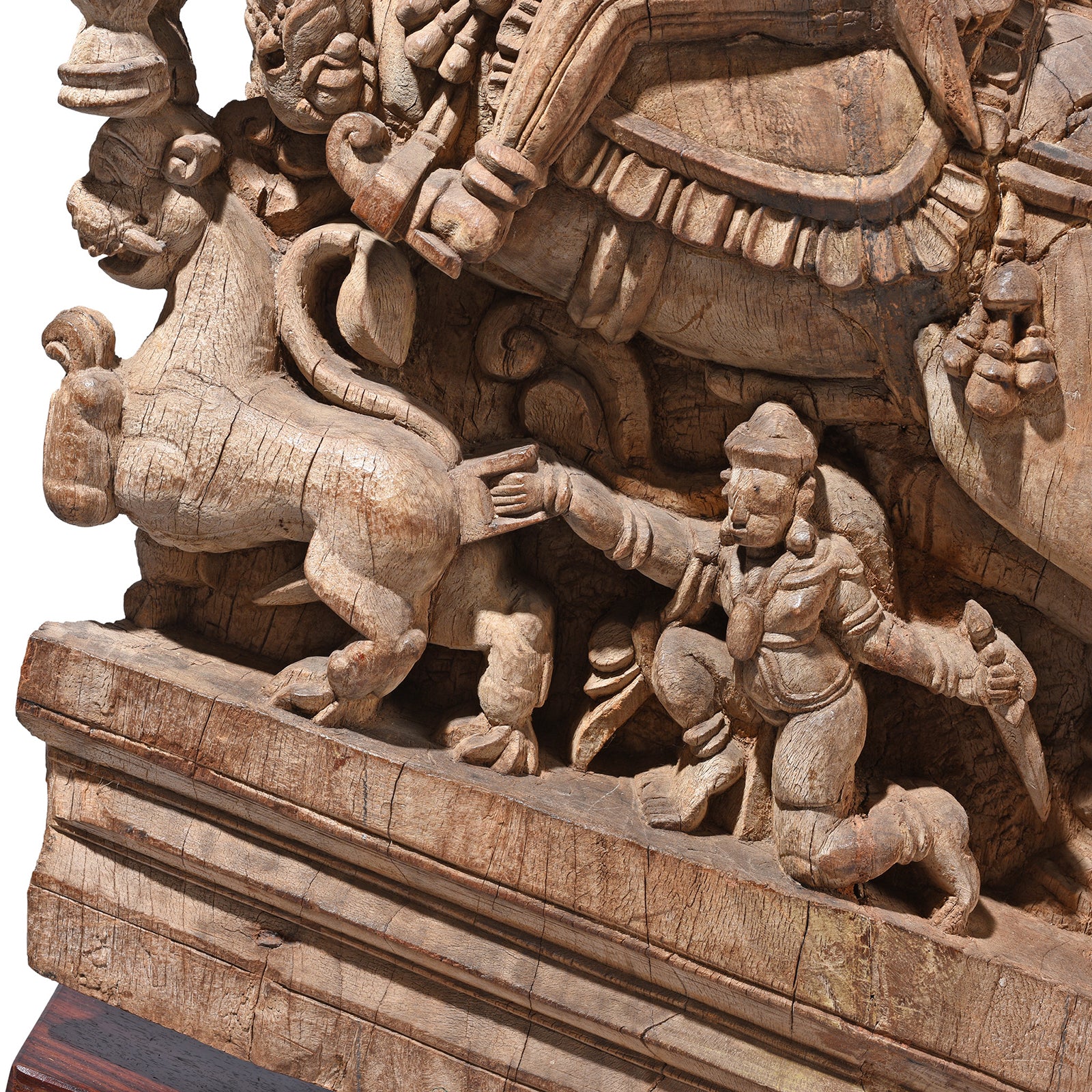 Indian Horse Panel From Tamil Nadu - 19th Century - Image 5