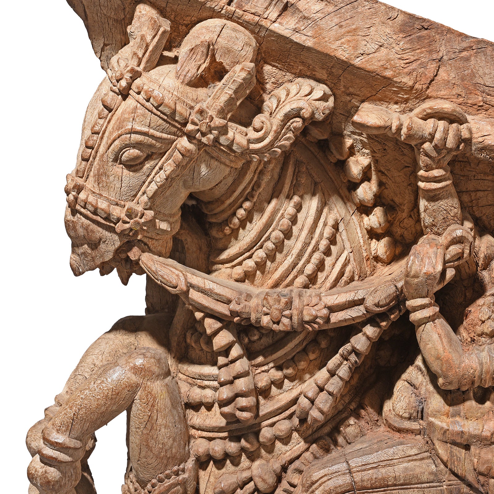 Indian Horse Panel From Tamil Nadu - 19th Century - Image 9