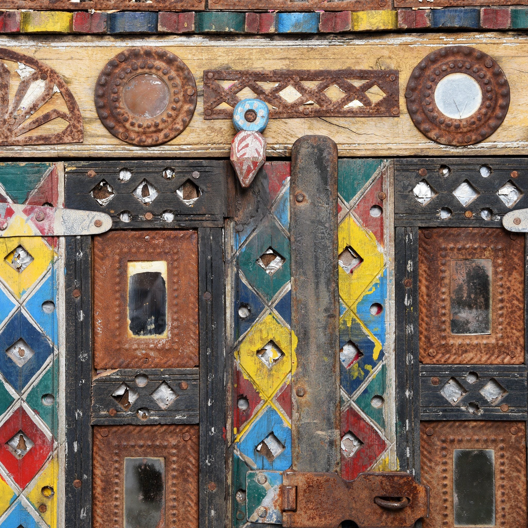 Indian "Damchiya" Dowry Chest From Kutch - Ca 1920 - Image 3