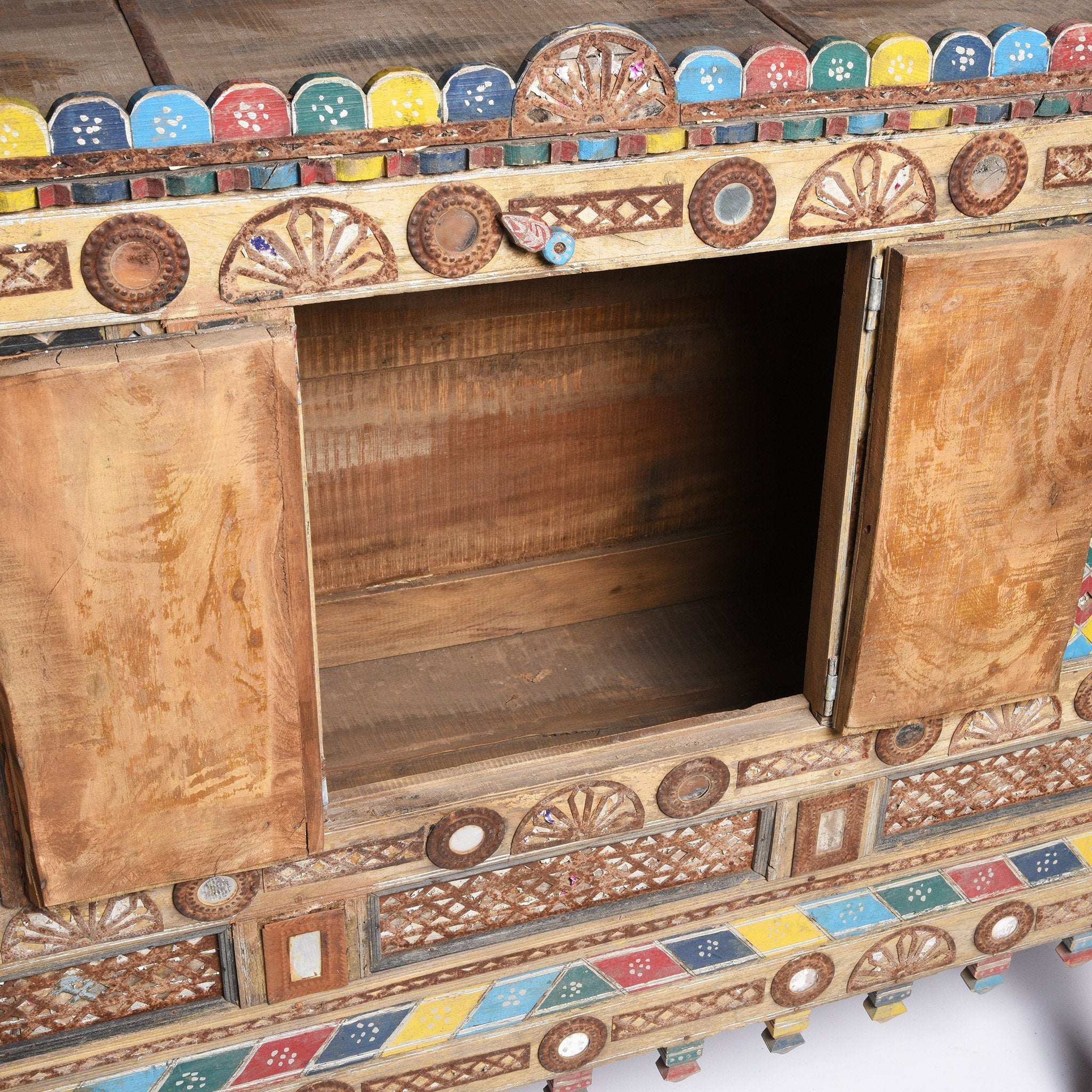 Indian "Damchiya" Dowry Chest From Kutch - Ca 1920 - Image 7