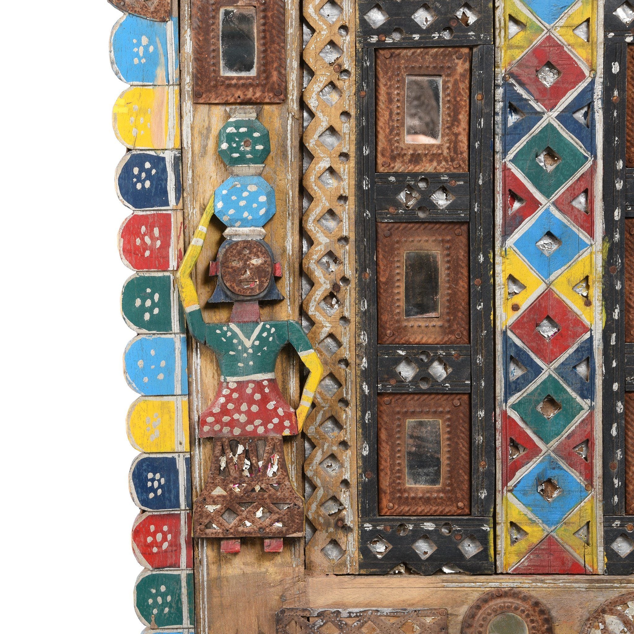 Indian "Damchiya" Dowry Chest From Kutch - Ca 1920 - Image 8