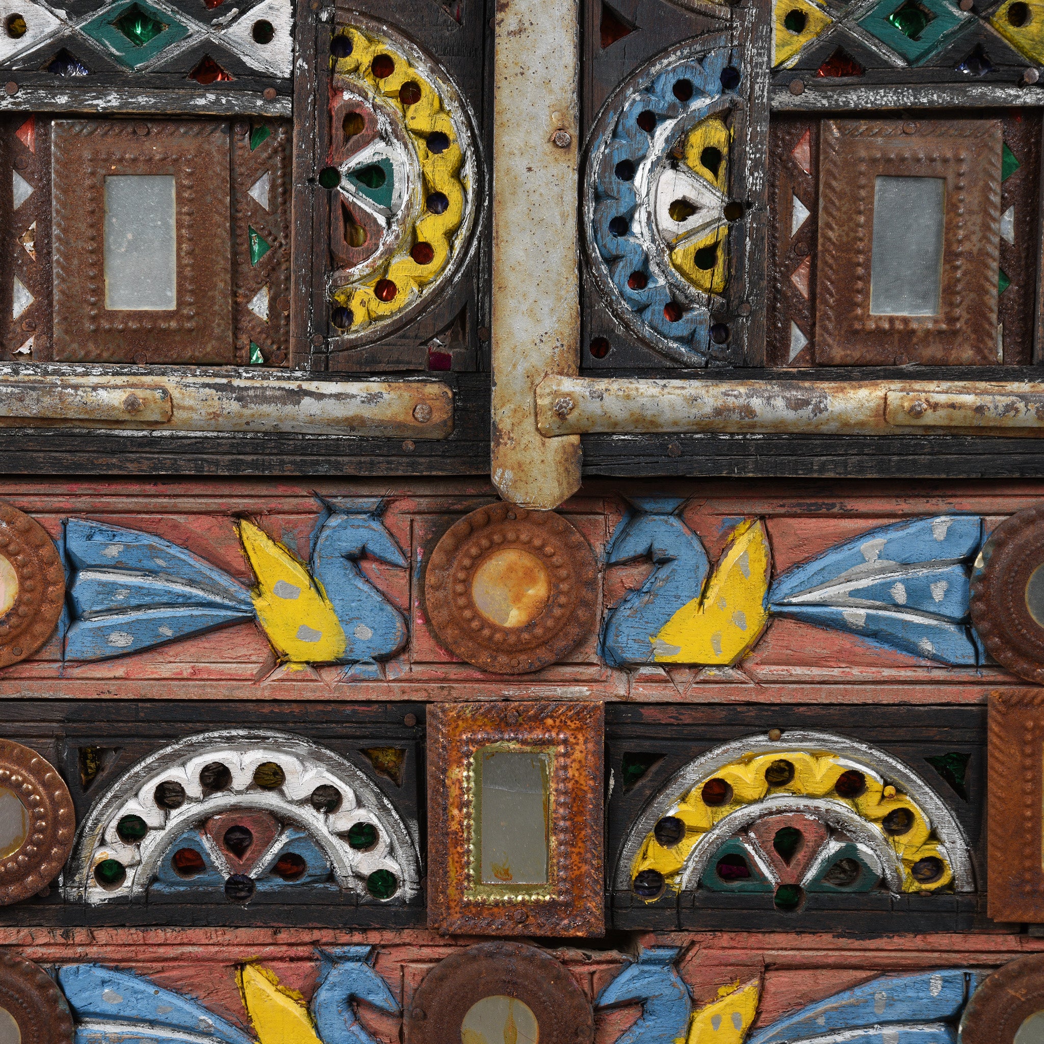 Indian "Damchiya" Dowry Chest From Kutch - Ca 1920 - Image 10