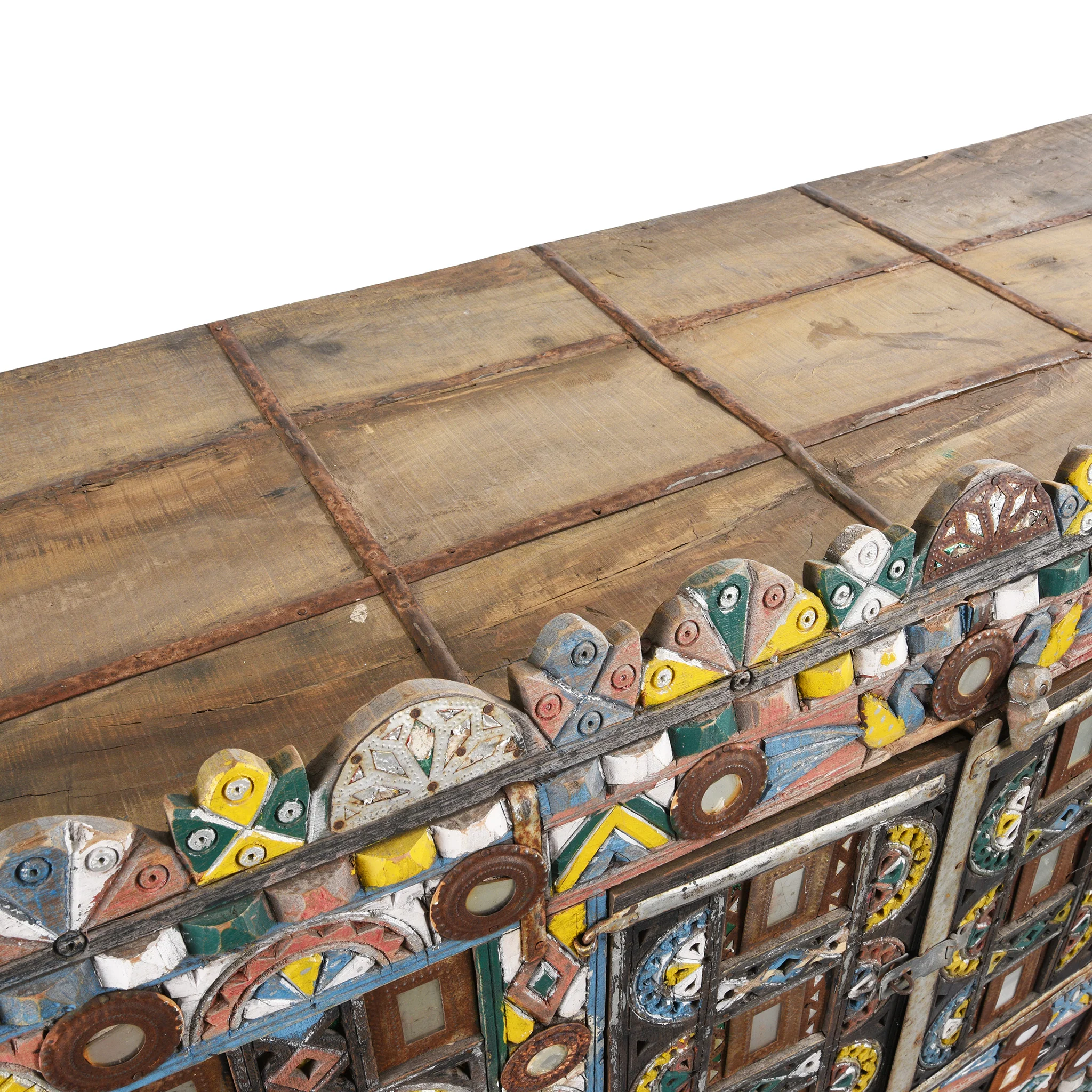 Indian "Damchiya" Dowry Chest From Kutch - Ca 1920 - Image 14